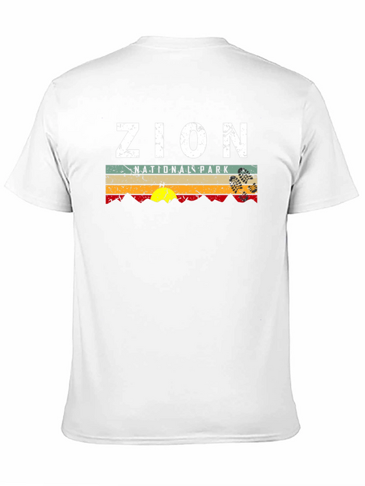 Zion National Park Retro Graphic T-Shirt