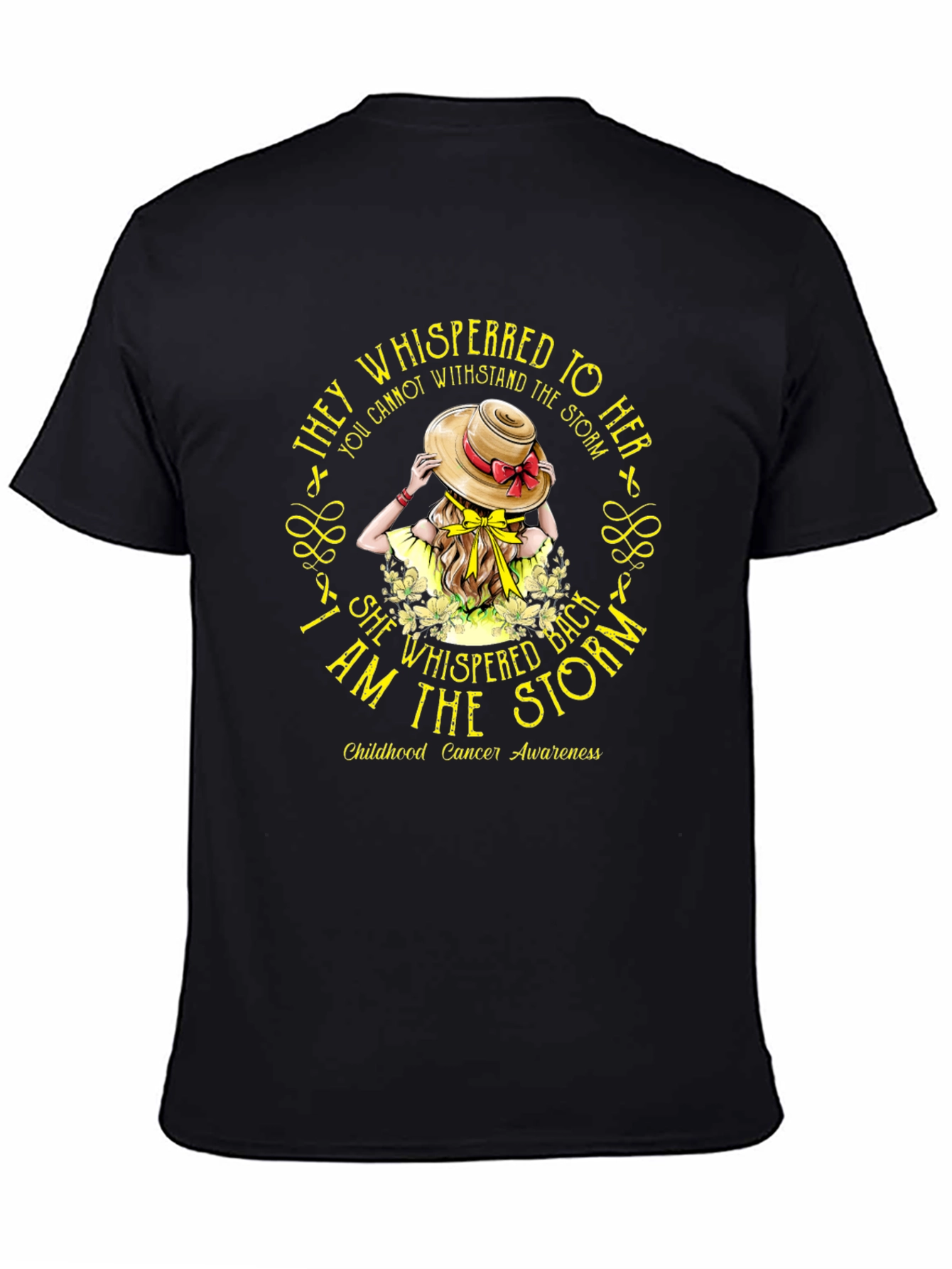 Childhood Cancer Awareness I Am The Storm T-Shirt