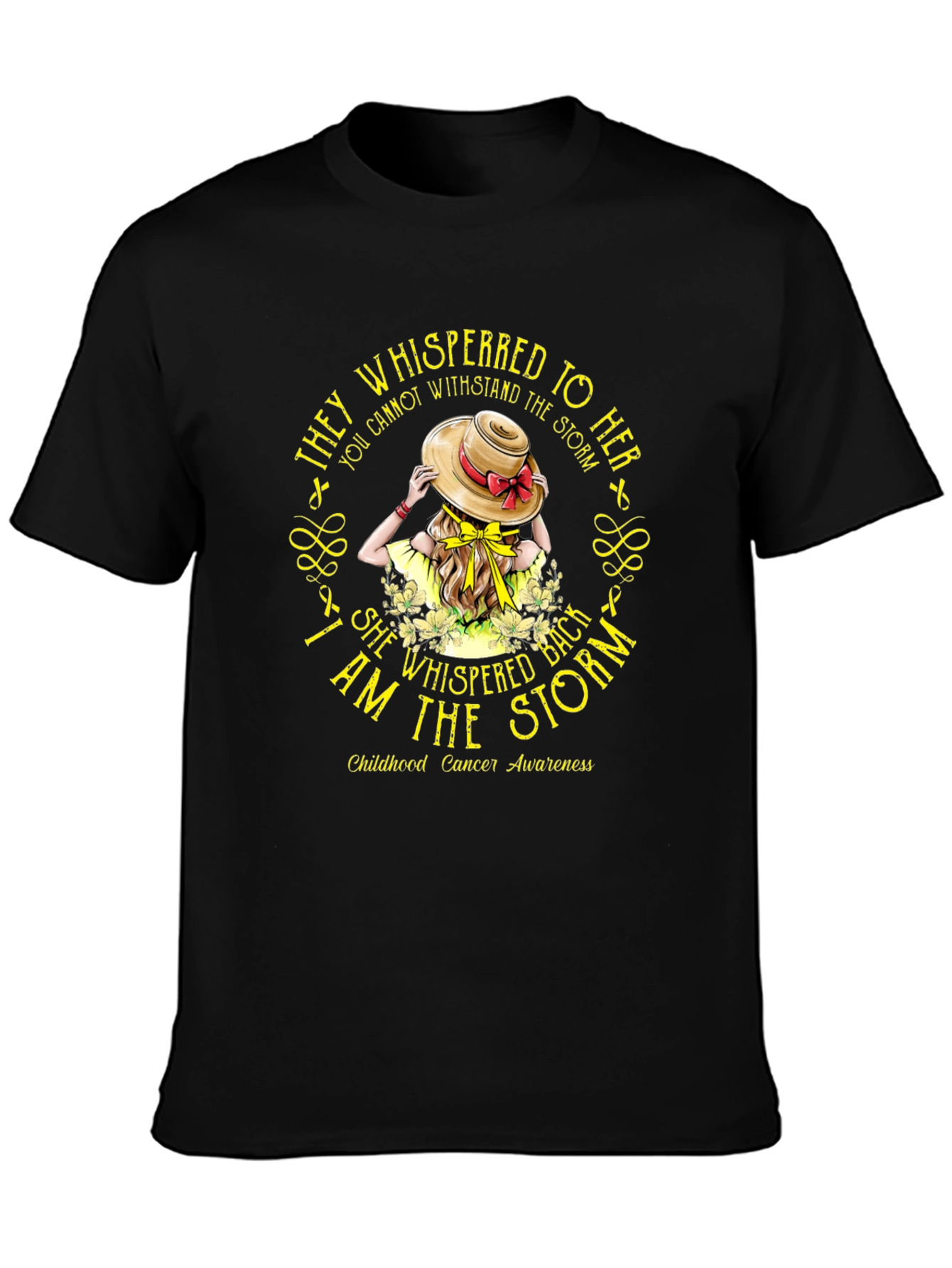 Childhood Cancer Awareness I Am The Storm T-Shirt