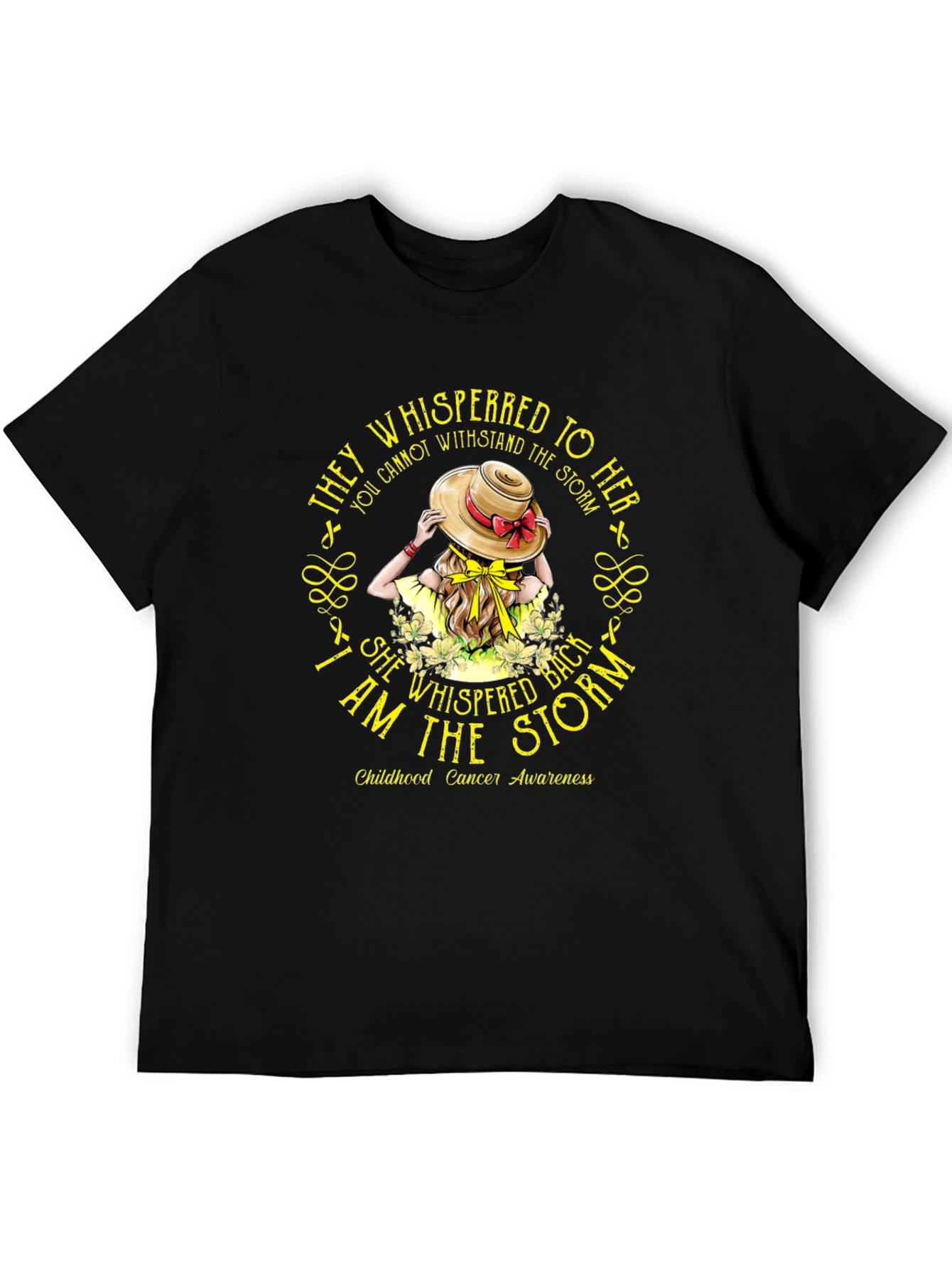 Childhood Cancer Awareness I Am The Storm T-Shirt