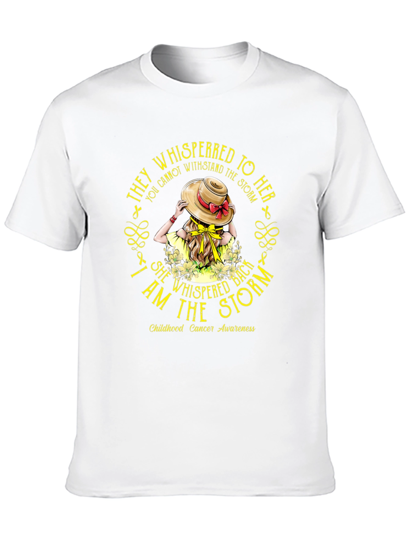 Childhood Cancer Awareness I Am The Storm T-Shirt