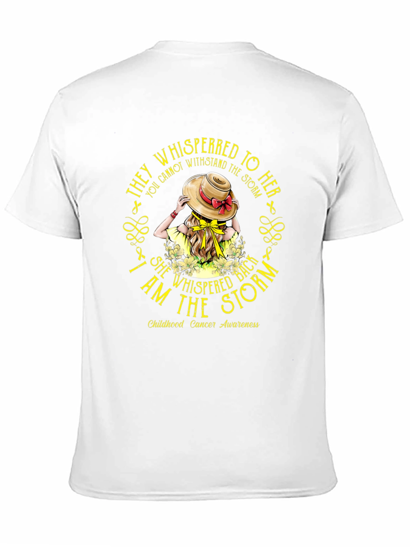 Childhood Cancer Awareness I Am The Storm T-Shirt
