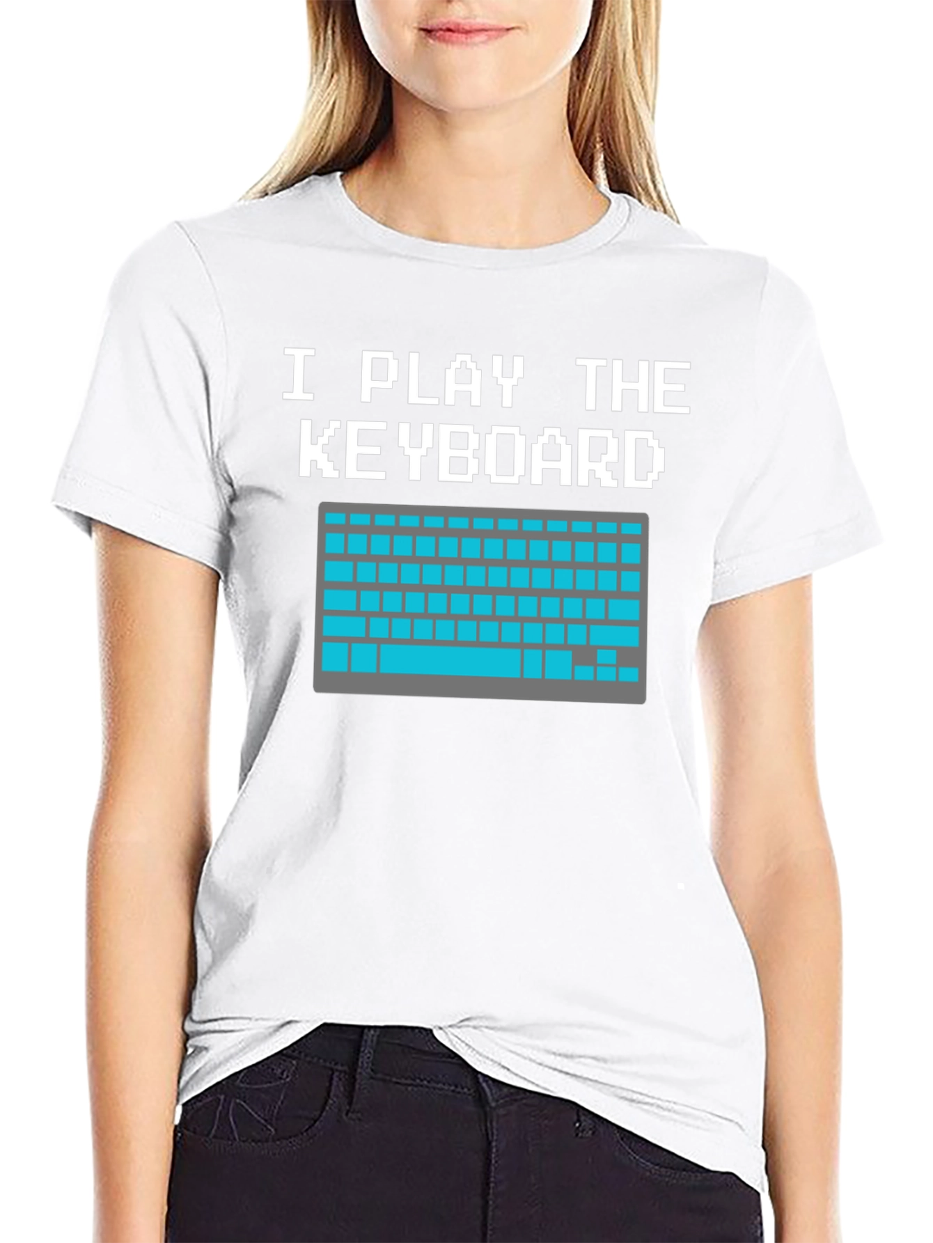 I Play The Keyboard Funny T-Shirt