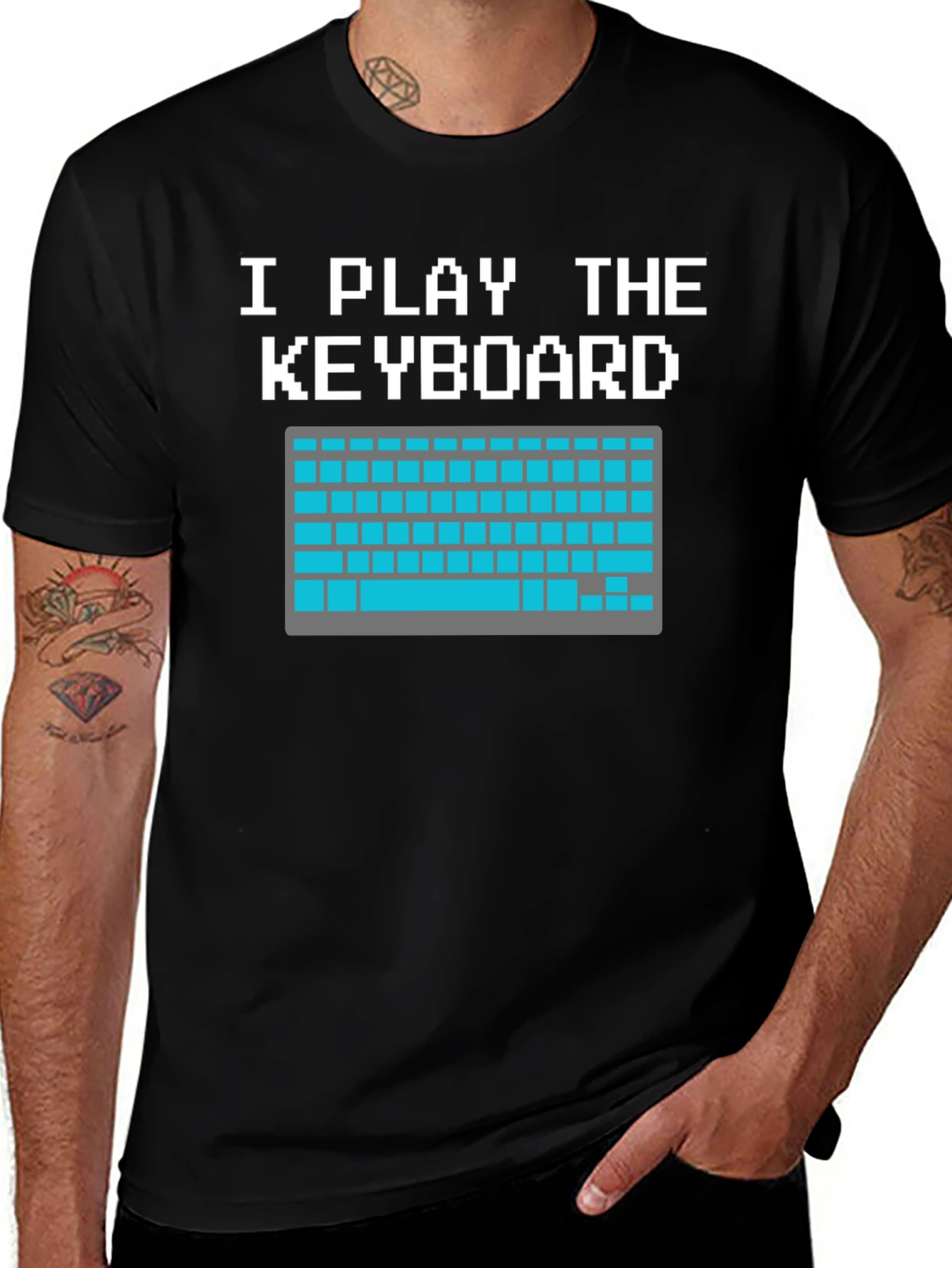 I Play The Keyboard Funny T-Shirt