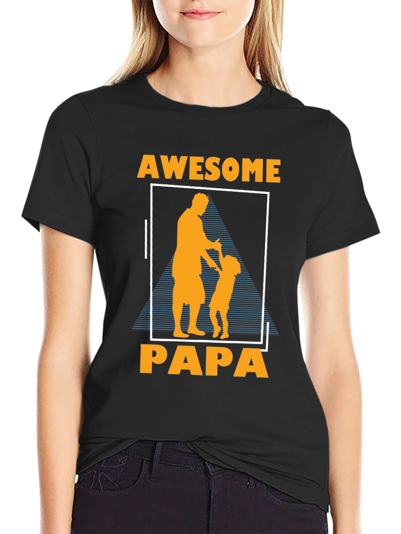 Awesome Papa Graphic T-Shirt