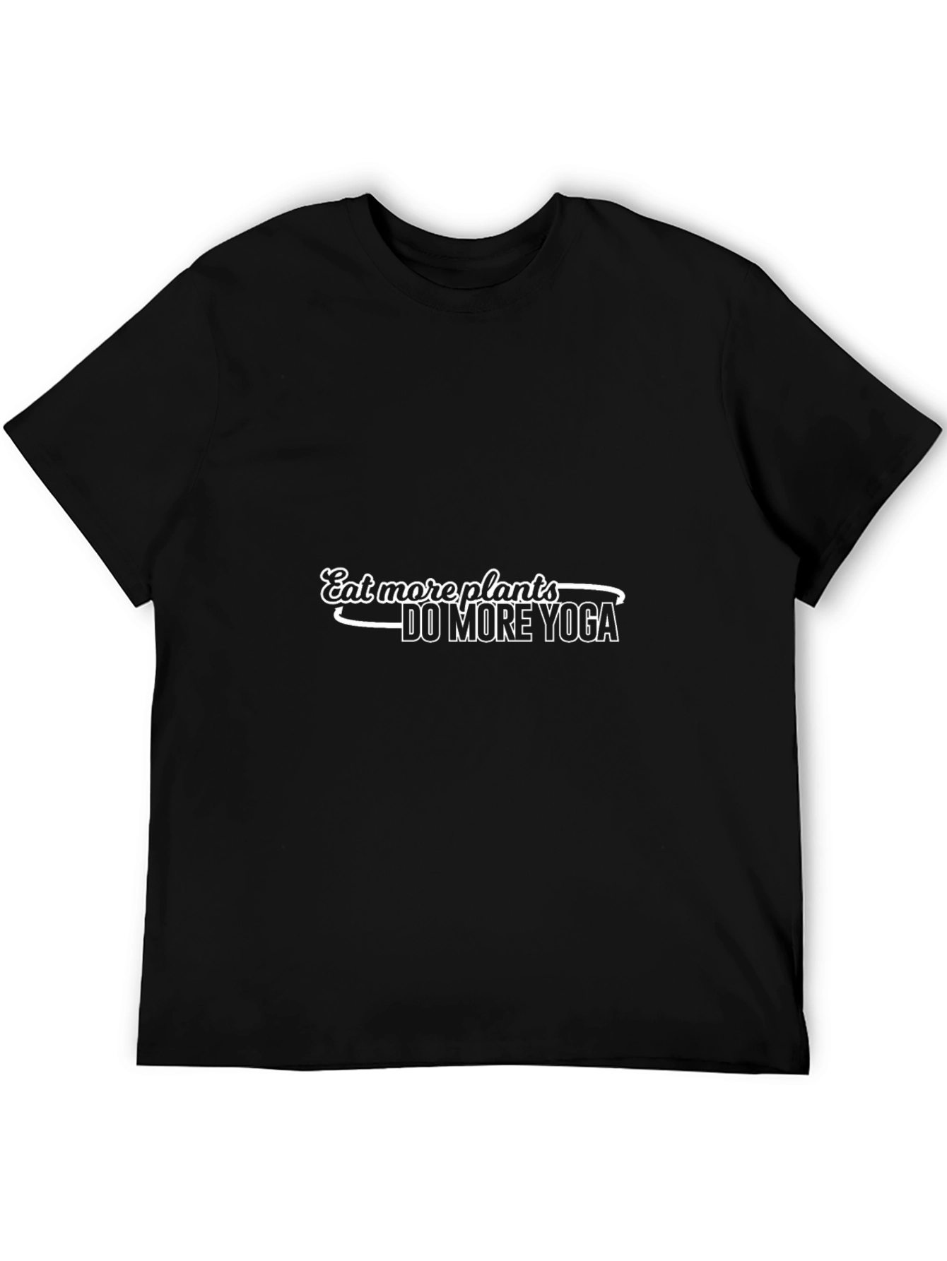 Eat Plants Do Yoga Graphic Tee