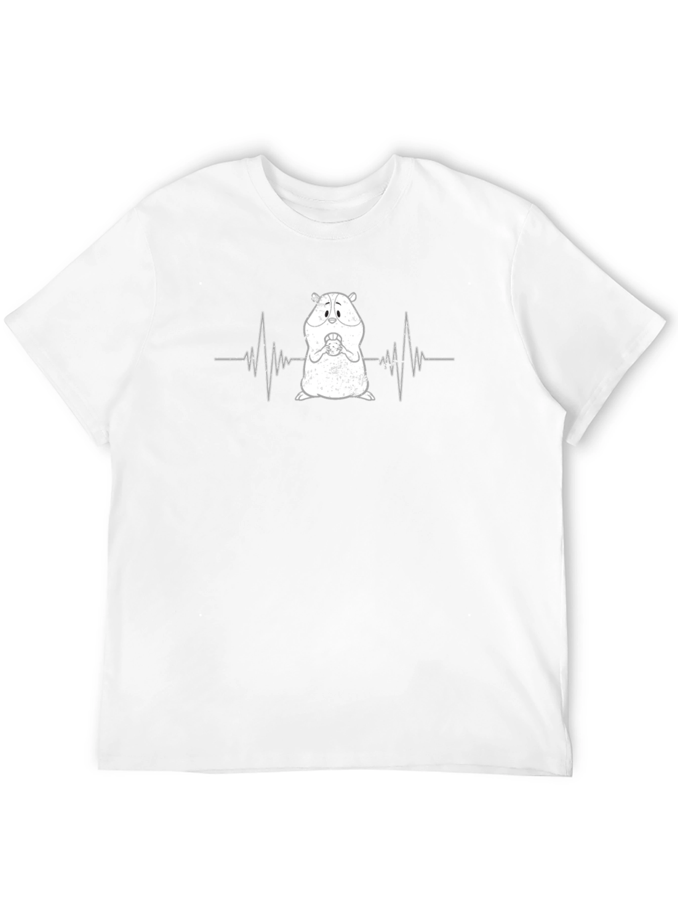 Hamster Heartbeat T-Shirt - Cute Rodent Tee