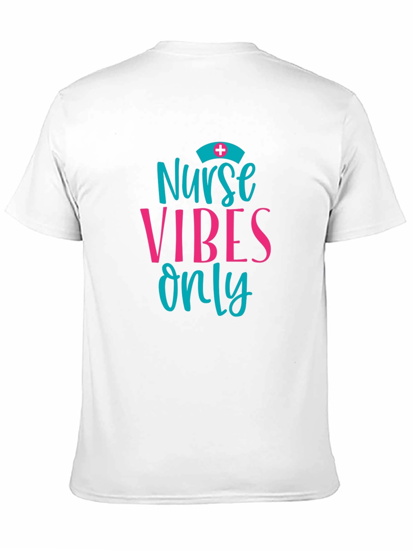 Nurse Vibes Only Graphic Tee - Black