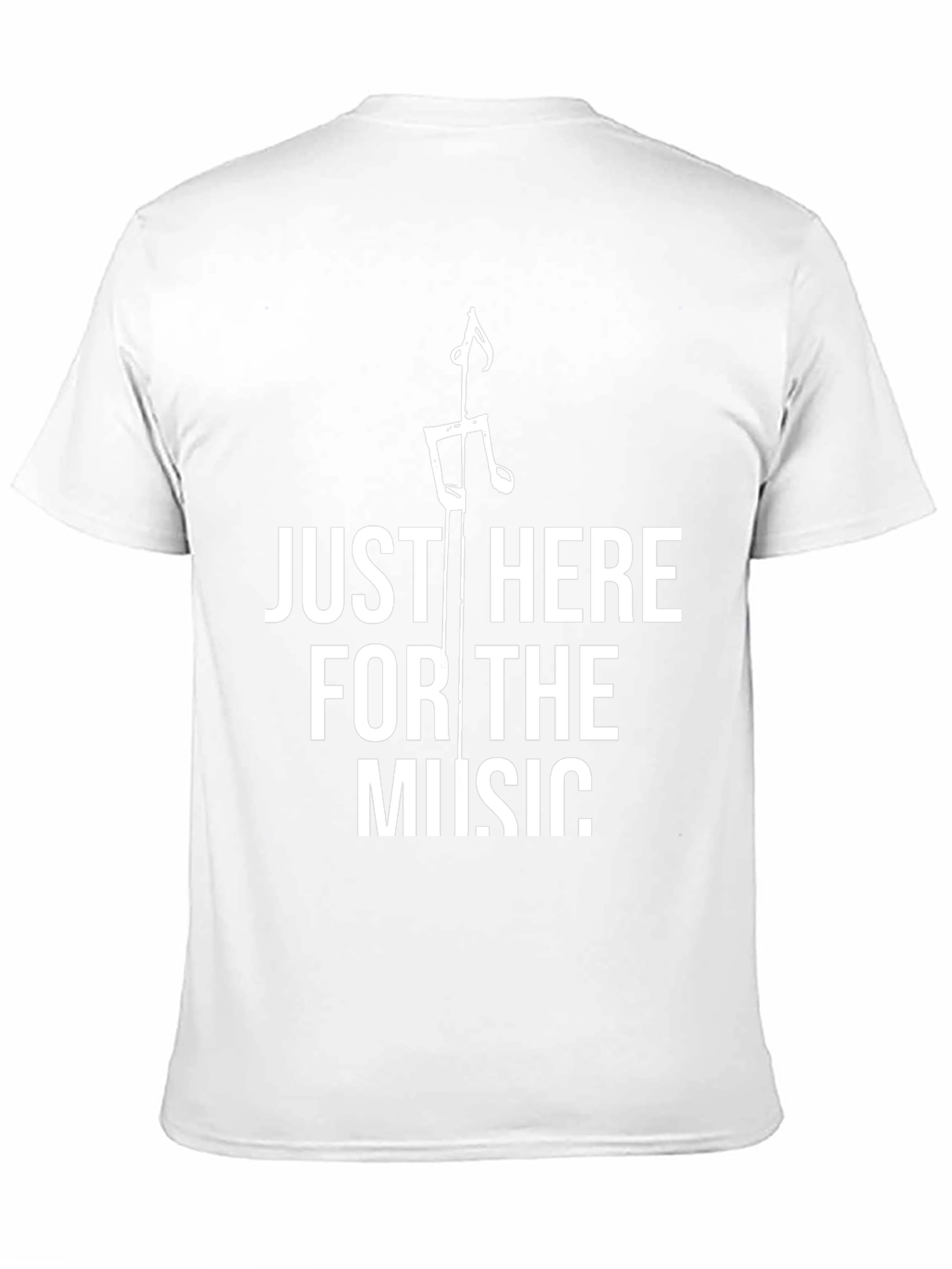 Just Here for the Music Graphic Tee