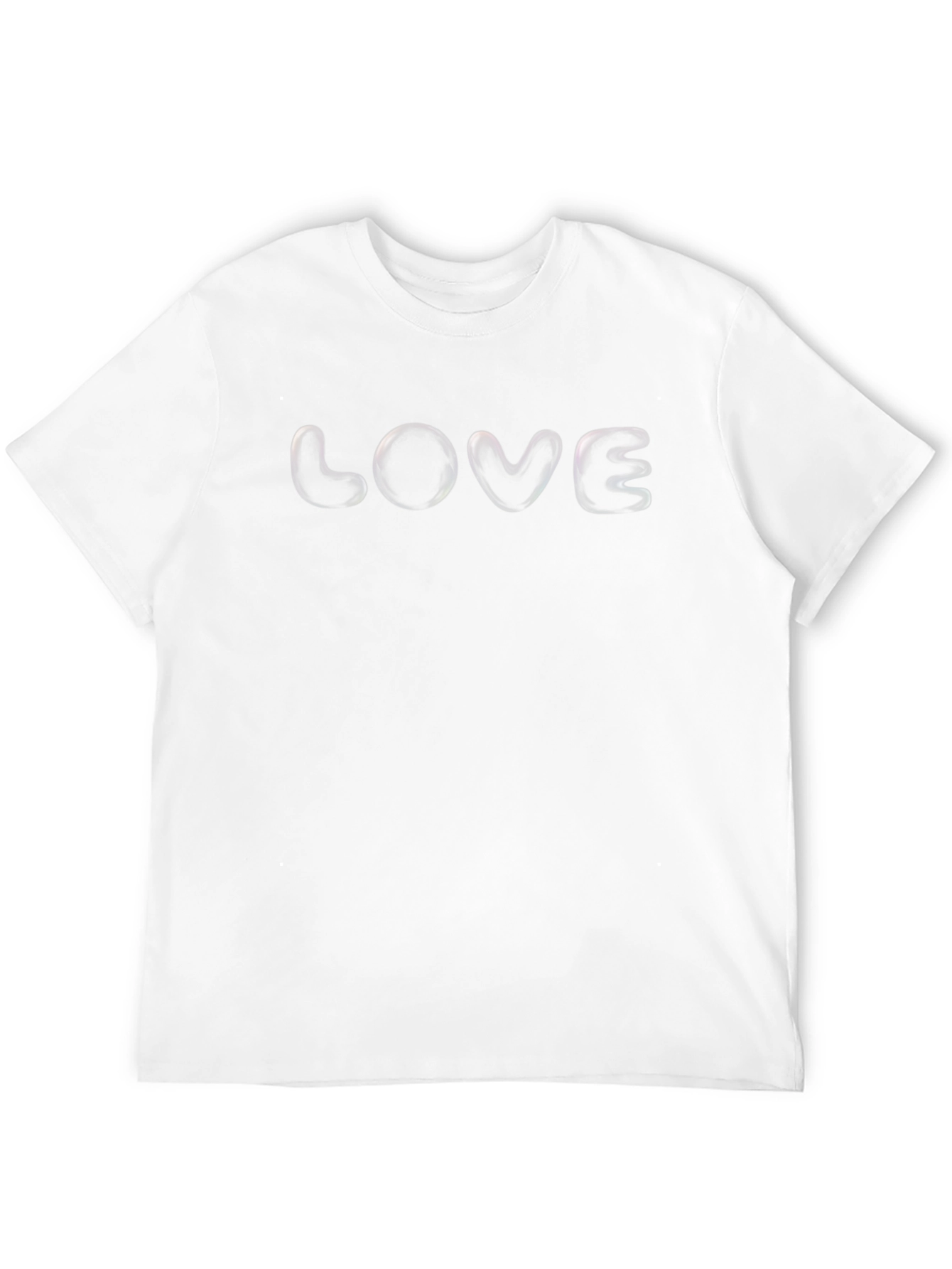 LOVE Bubble Letter Black T-Shirt