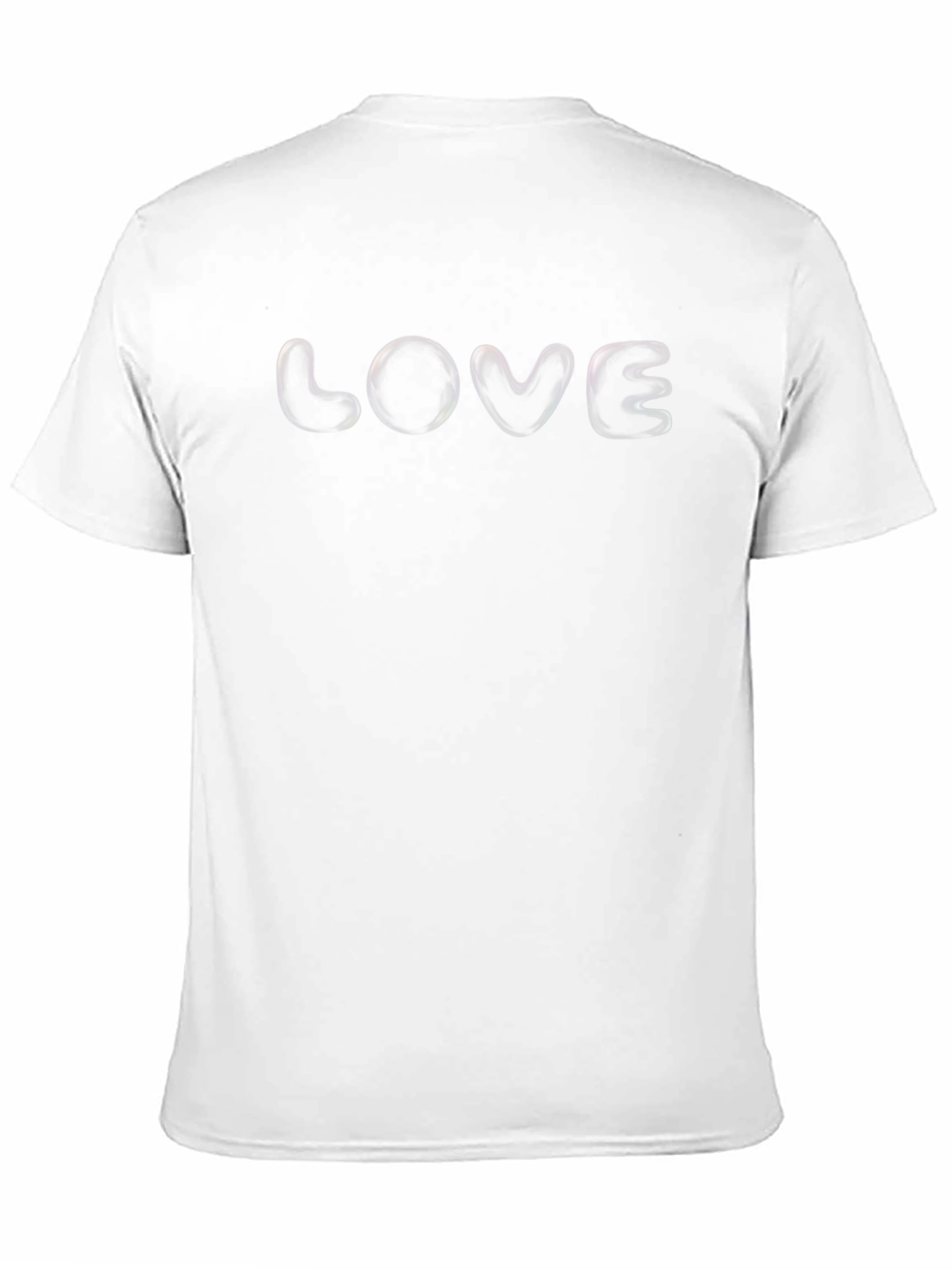 LOVE Bubble Letter Black T-Shirt