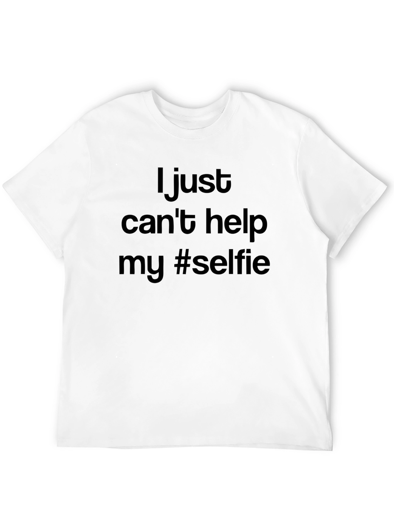 I Just Cant Help My #Selfie Graphic Tee
