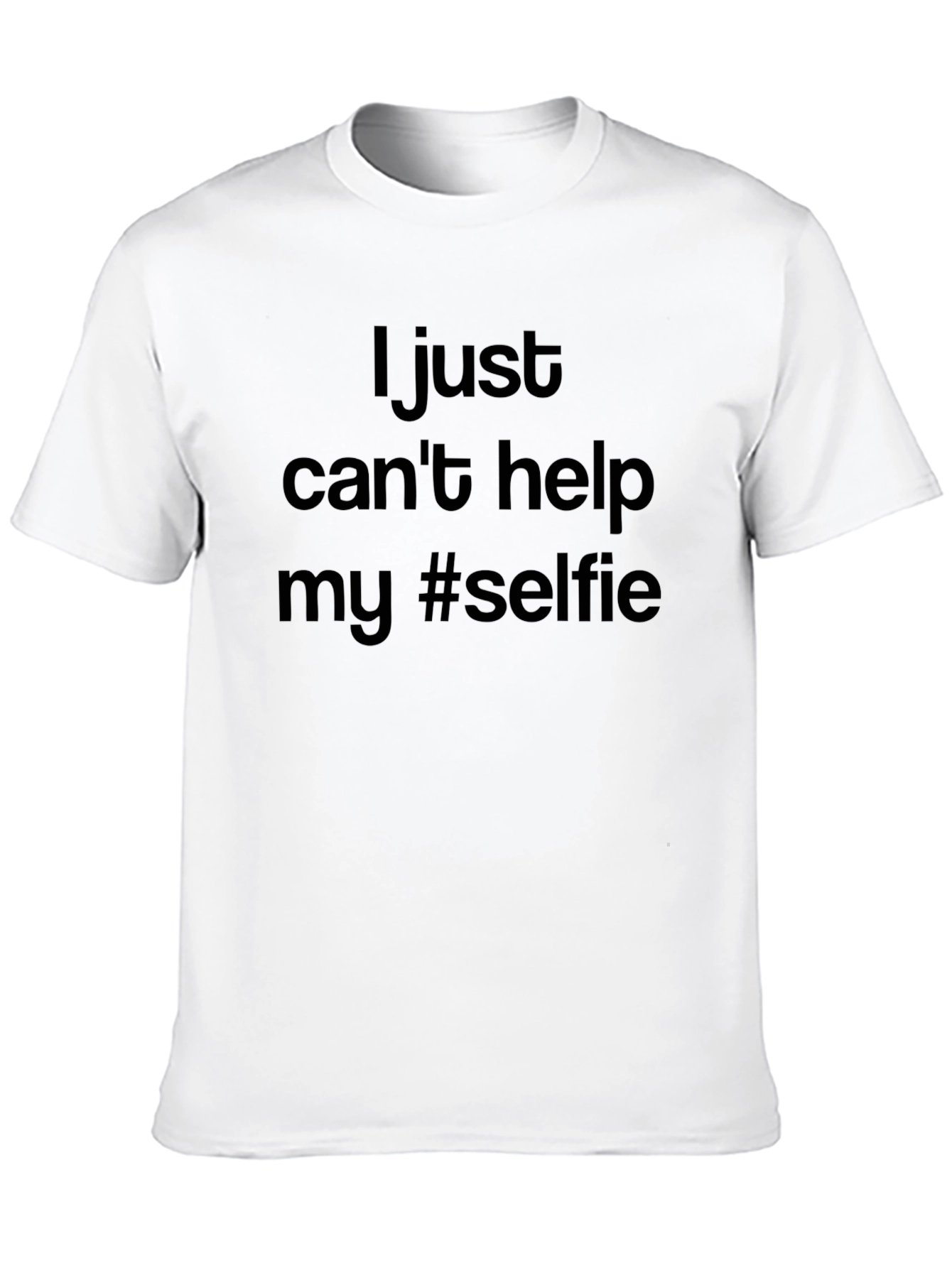 I Just Cant Help My #Selfie Graphic Tee