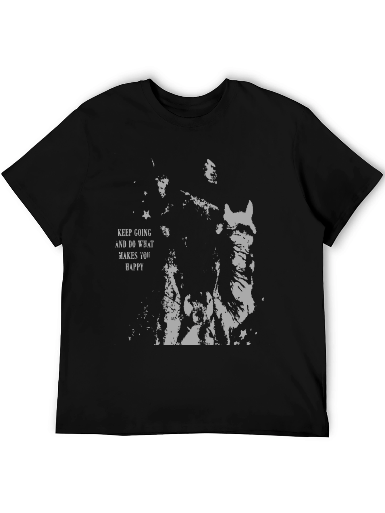 Keep Going Graphic Tee - Black