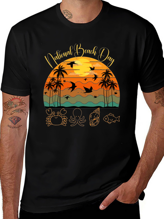 National Beach Day Graphic Tee