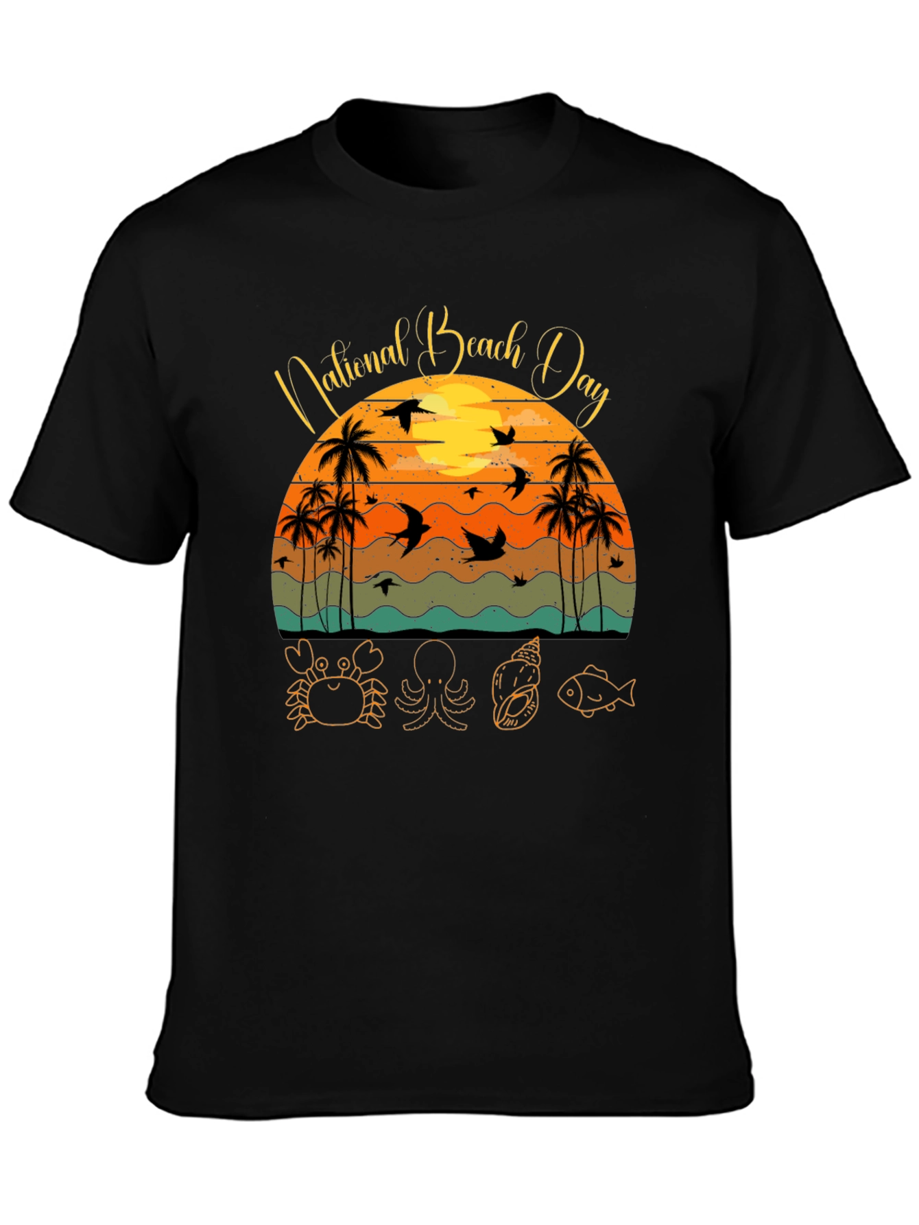 National Beach Day Graphic Tee