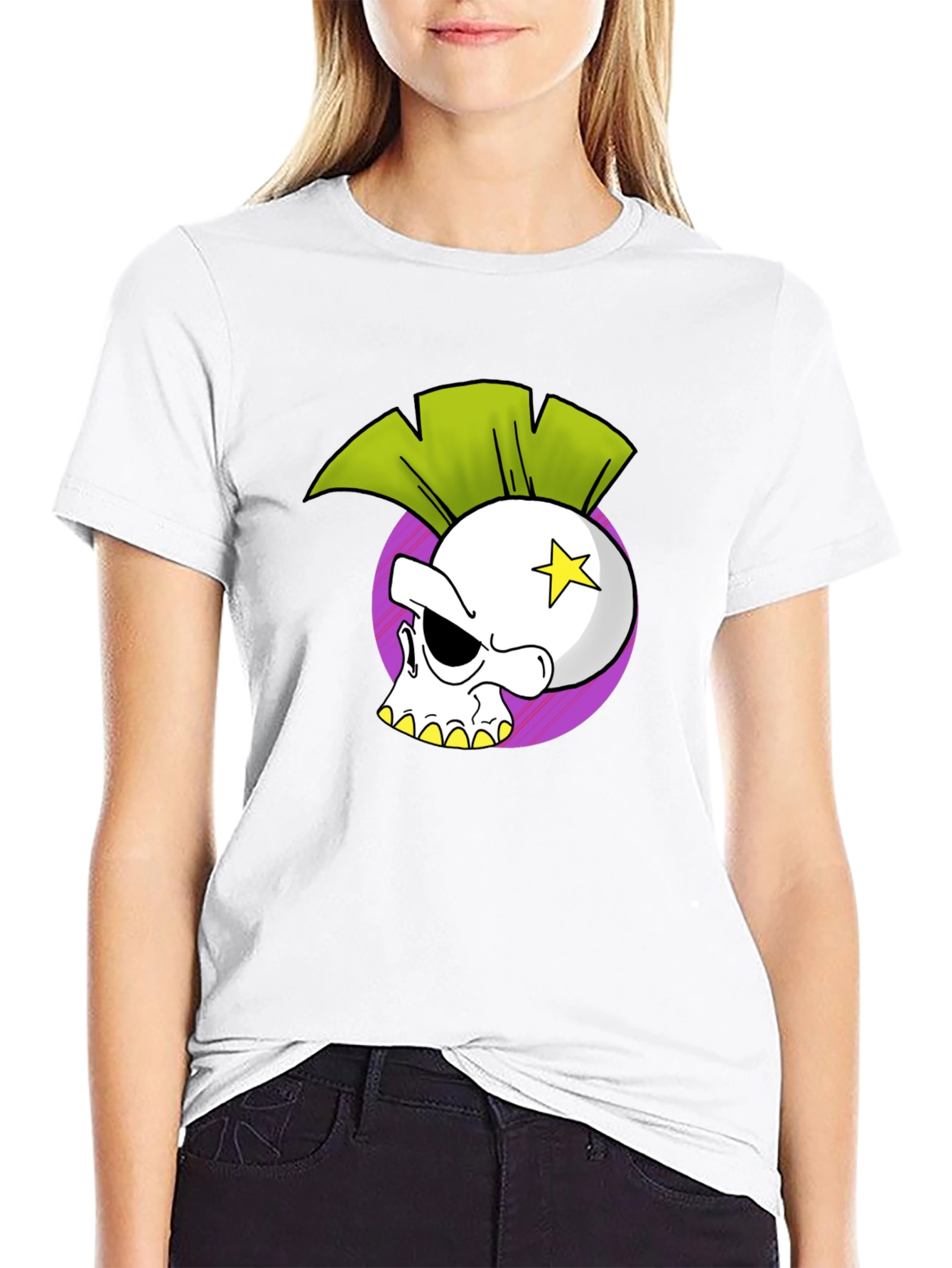 Punk Skull Graphic Tee