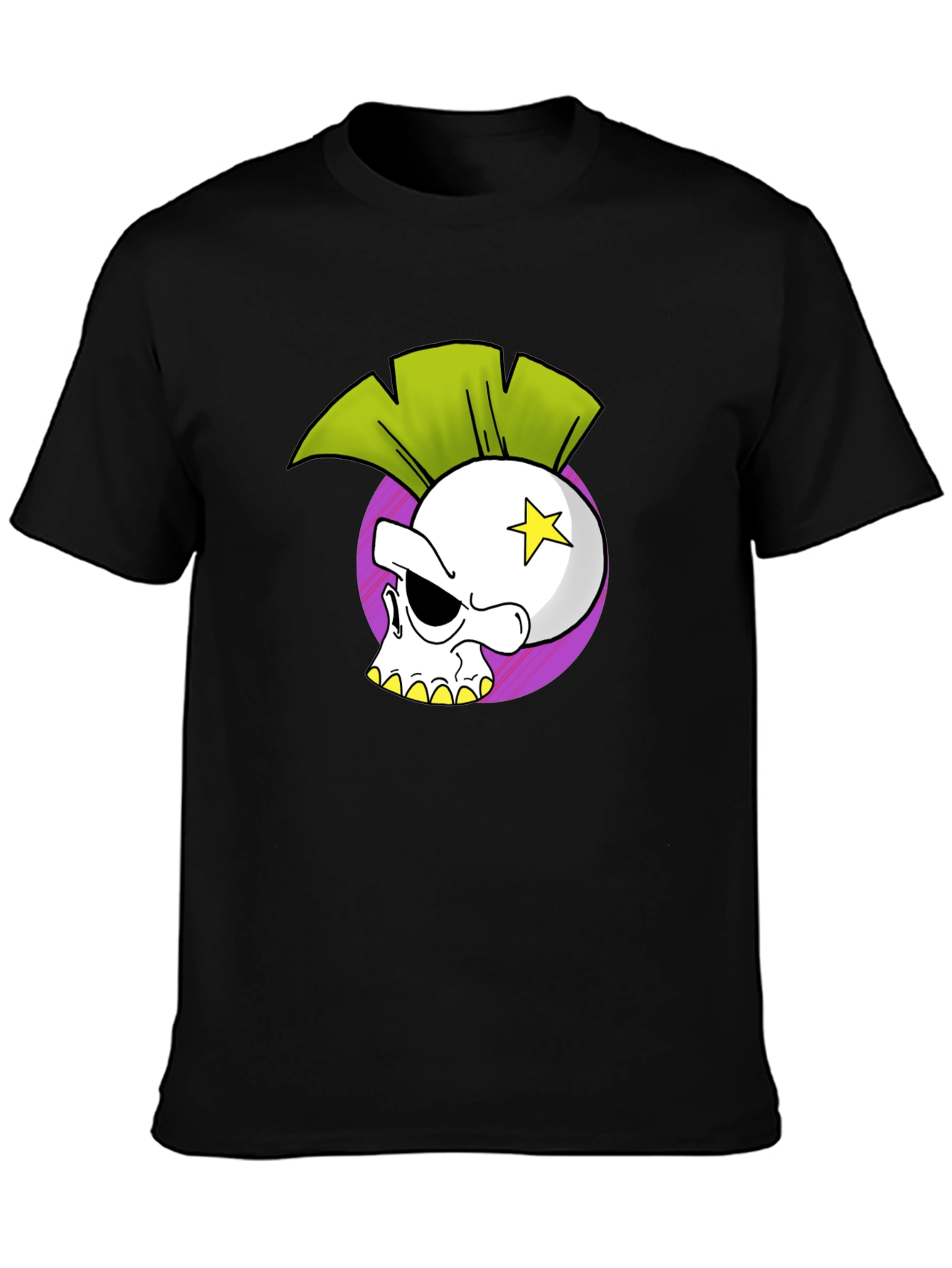 Punk Skull Graphic Tee