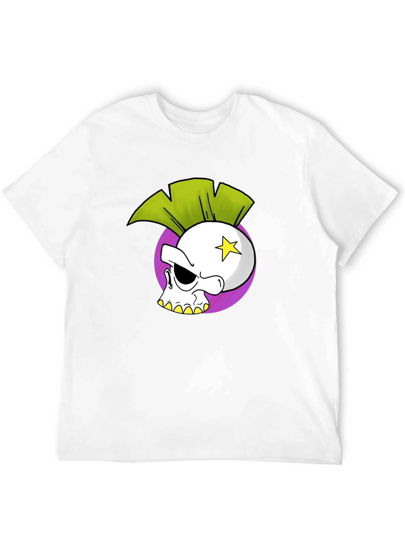 Punk Skull Graphic Tee