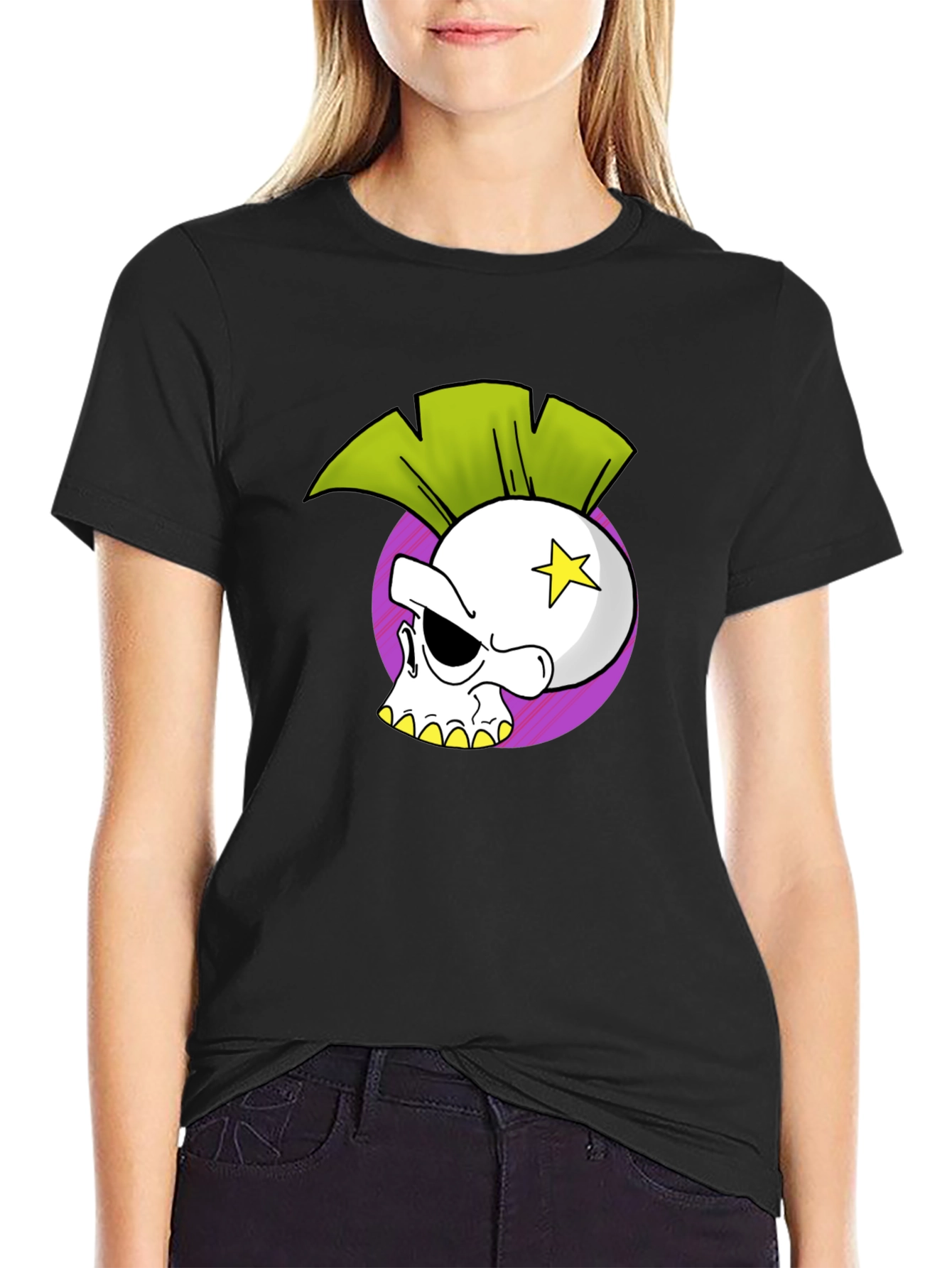 Punk Skull Graphic Tee