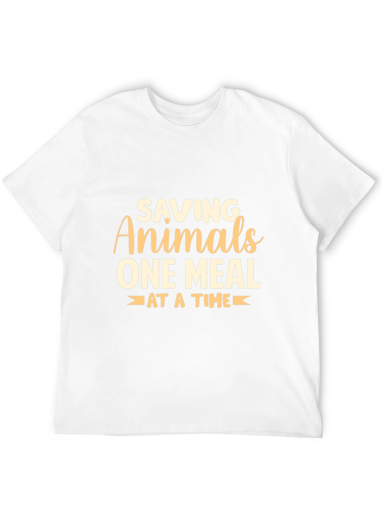 Saving Animals Graphic Tee - Vegan Message Shirt