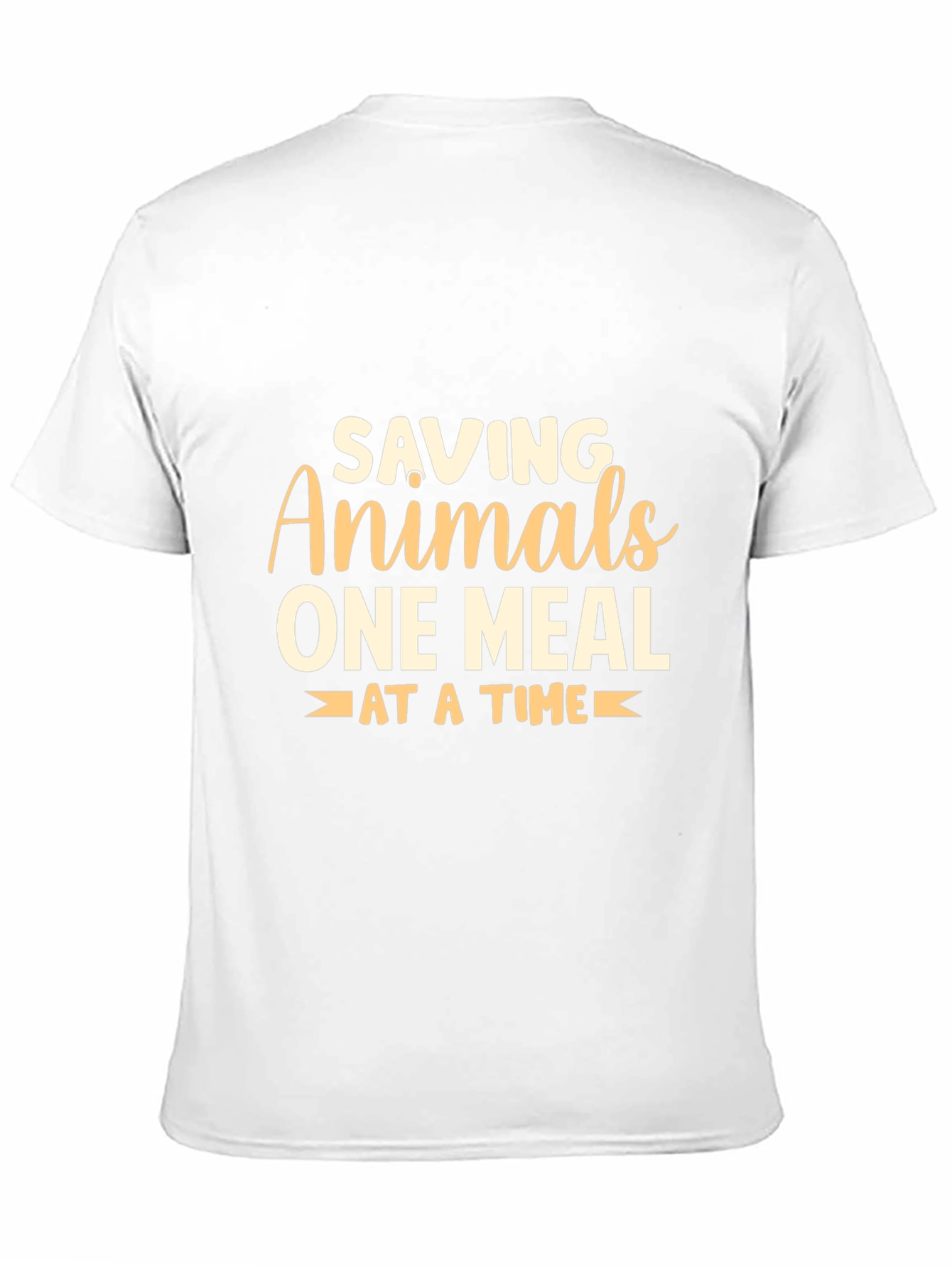 Saving Animals Graphic Tee - Vegan Message Shirt
