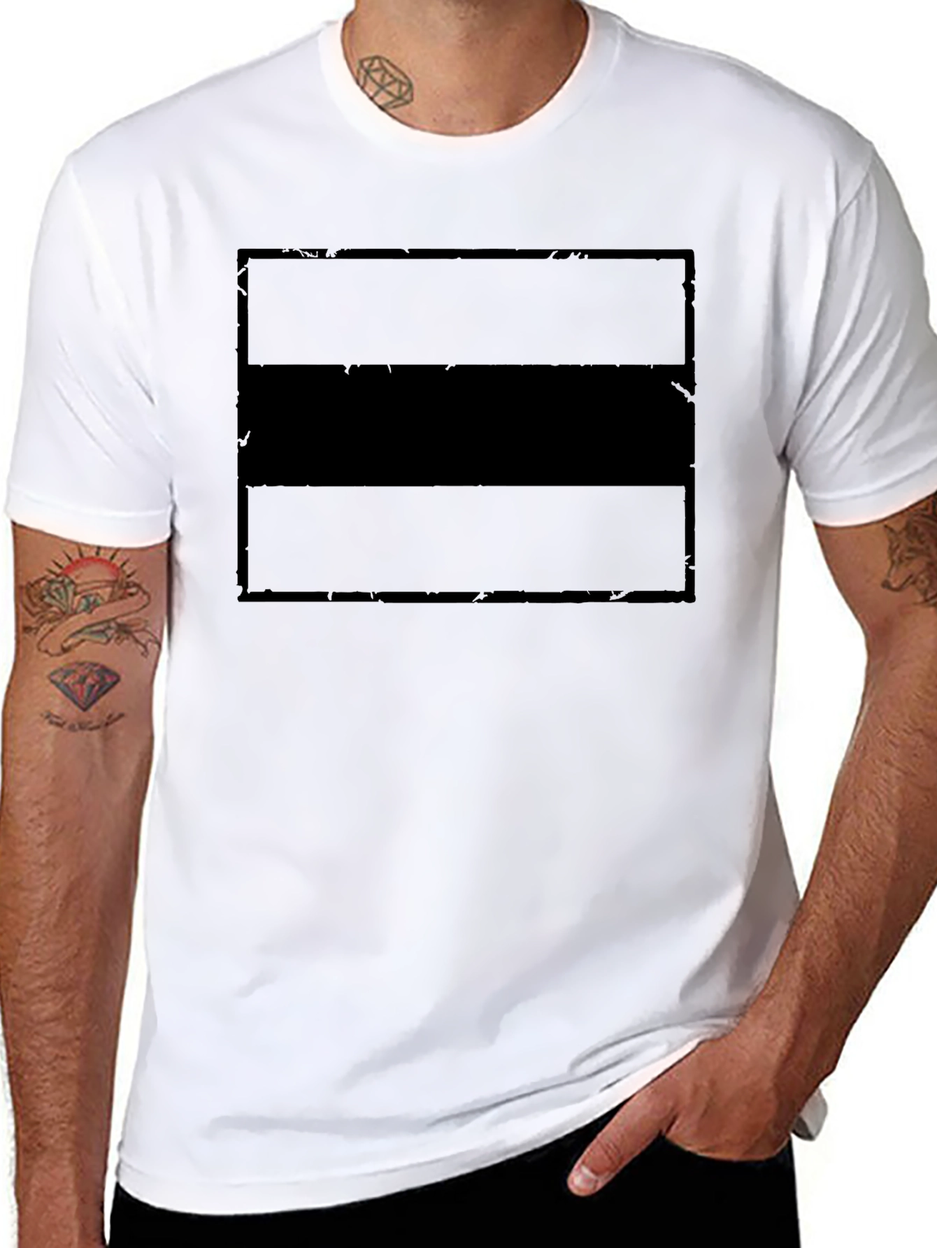 Striped Black T-Shirt: Modern Style
