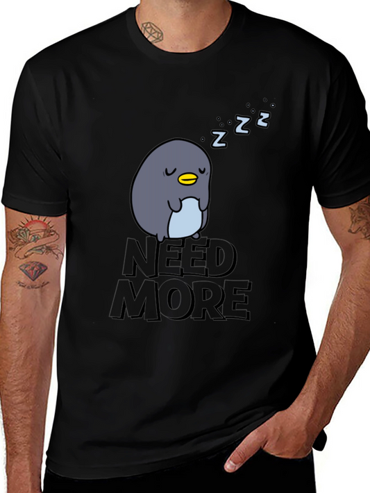 Need More Sleep Penguin T-Shirt