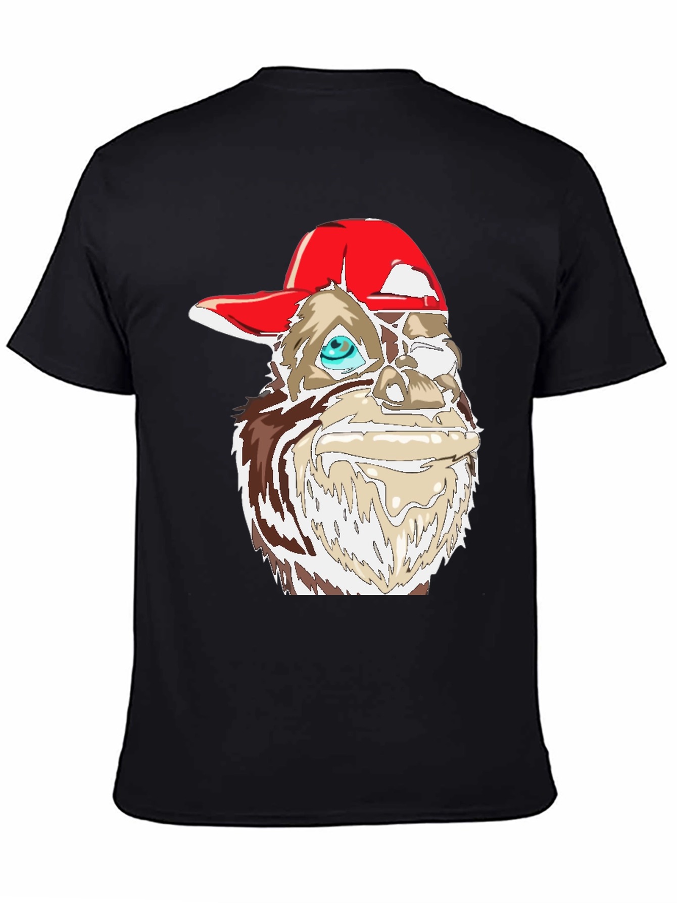 Cool Ape Graphic Tee - Black