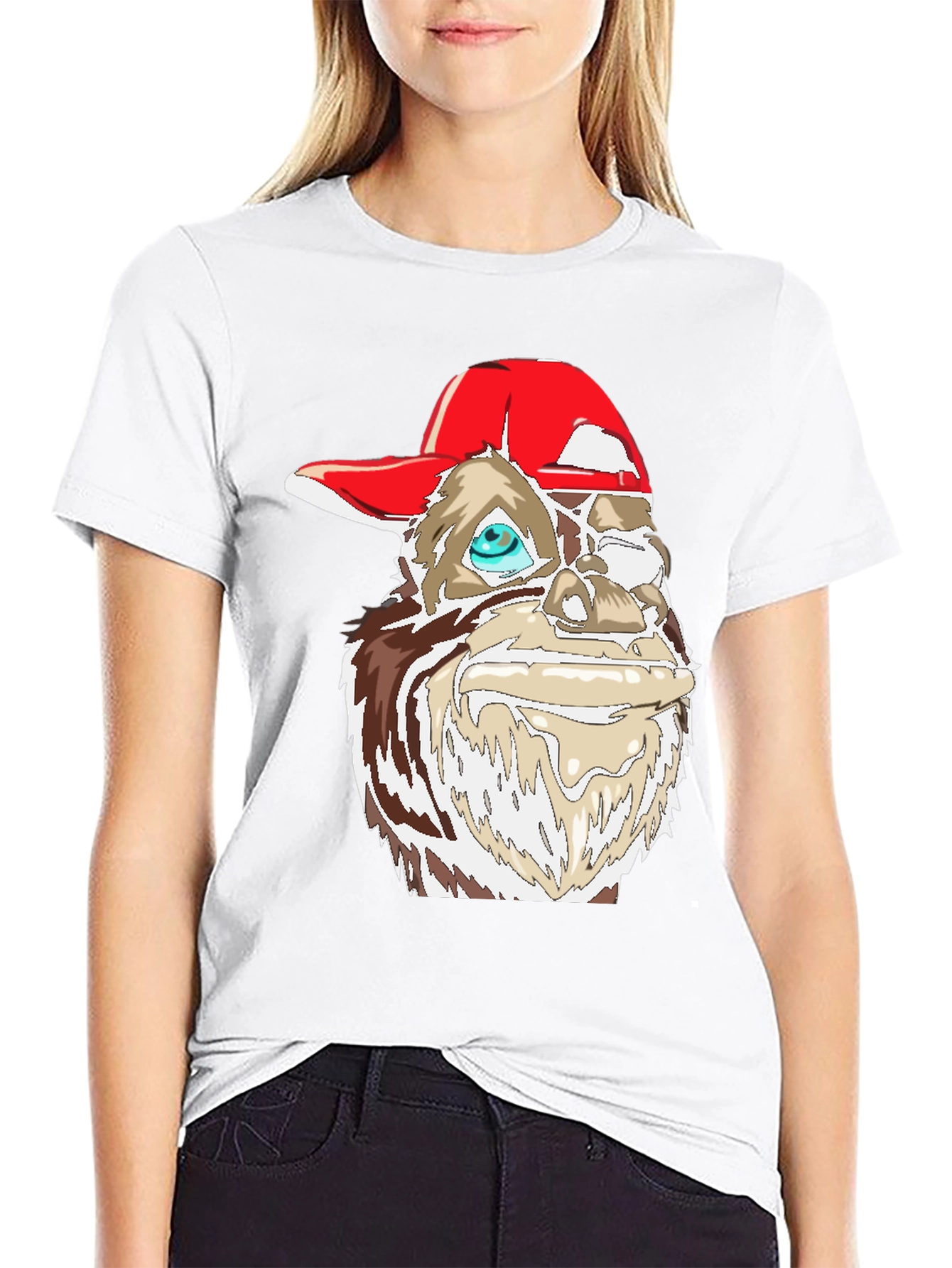 Cool Ape Graphic Tee - Black