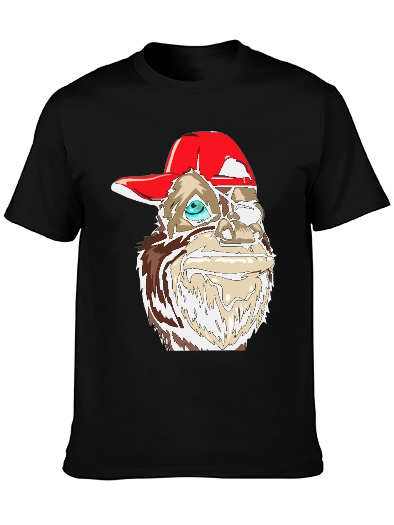 Cool Ape Graphic Tee - Black