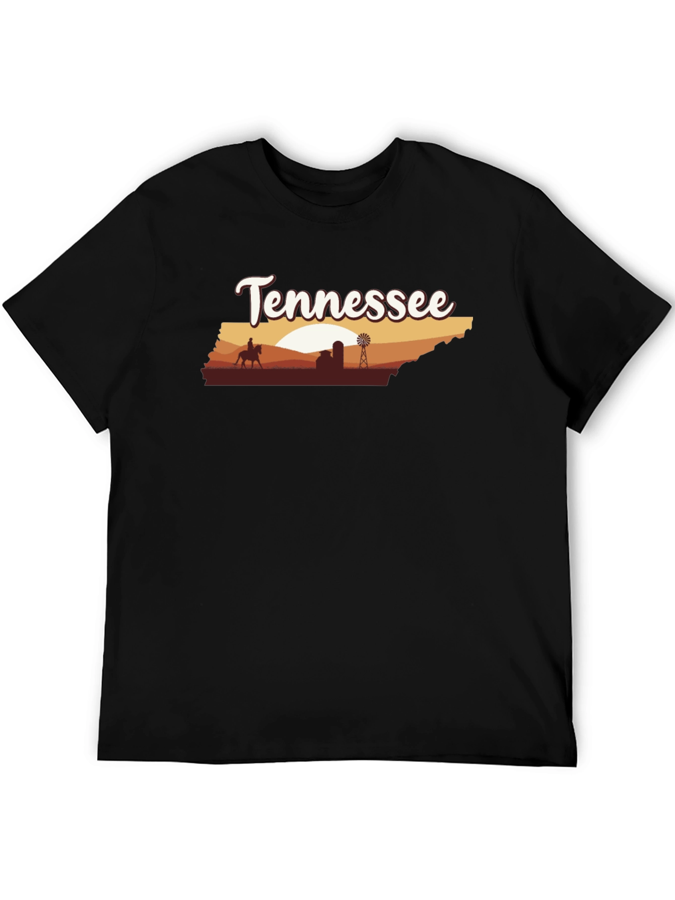 Tennessee Silhouette Graphic Tee -  Unisex