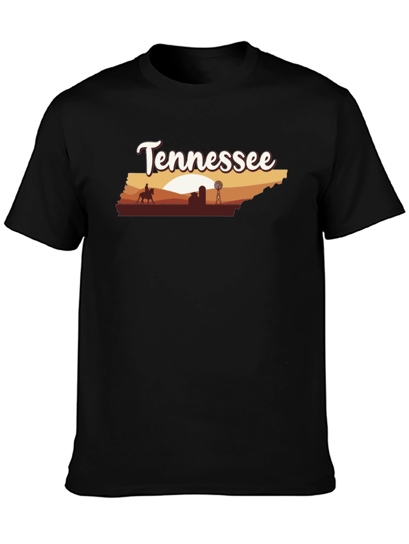 Tennessee Silhouette Graphic Tee -  Unisex