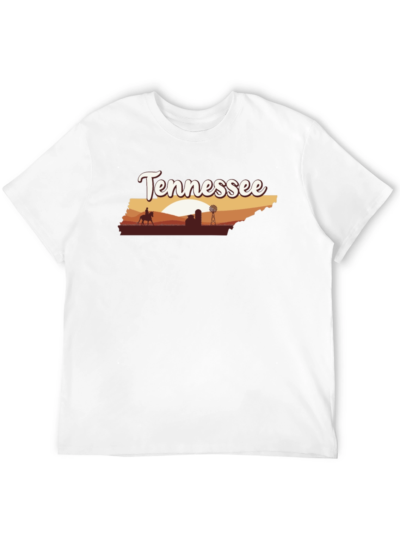 Tennessee Silhouette Graphic Tee -  Unisex
