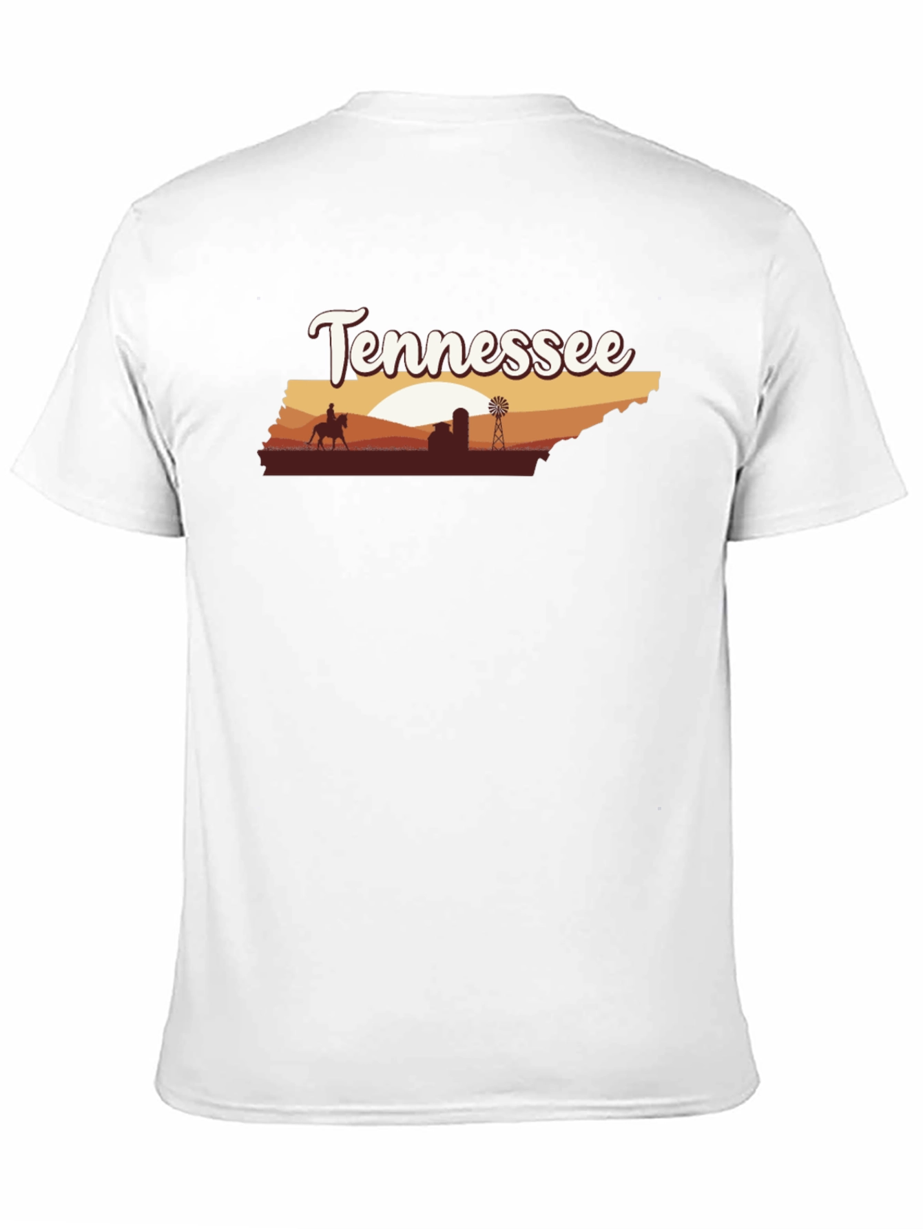 Tennessee Silhouette Graphic Tee -  Unisex