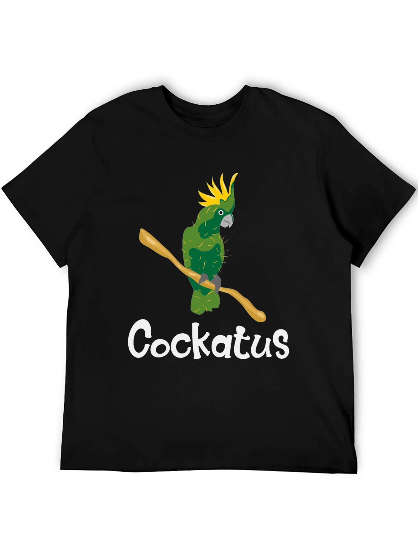 Cockatus Parrot Graphic T-Shirt