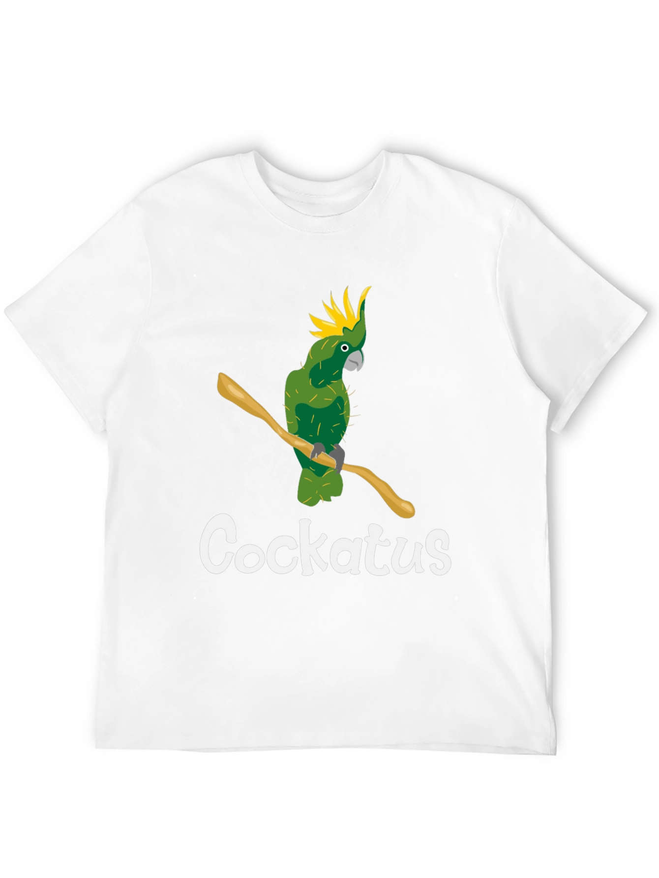Cockatus Parrot Graphic T-Shirt