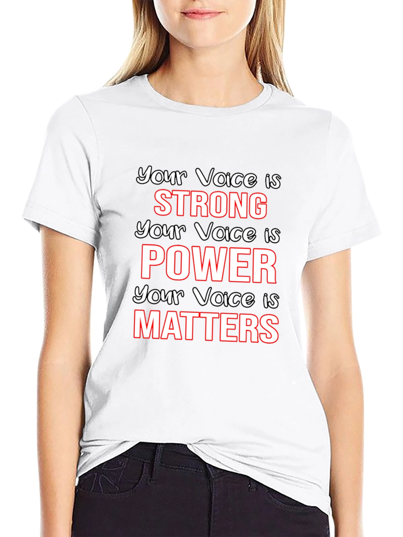 Empowering Voice T-Shirt - Your Voice Matters