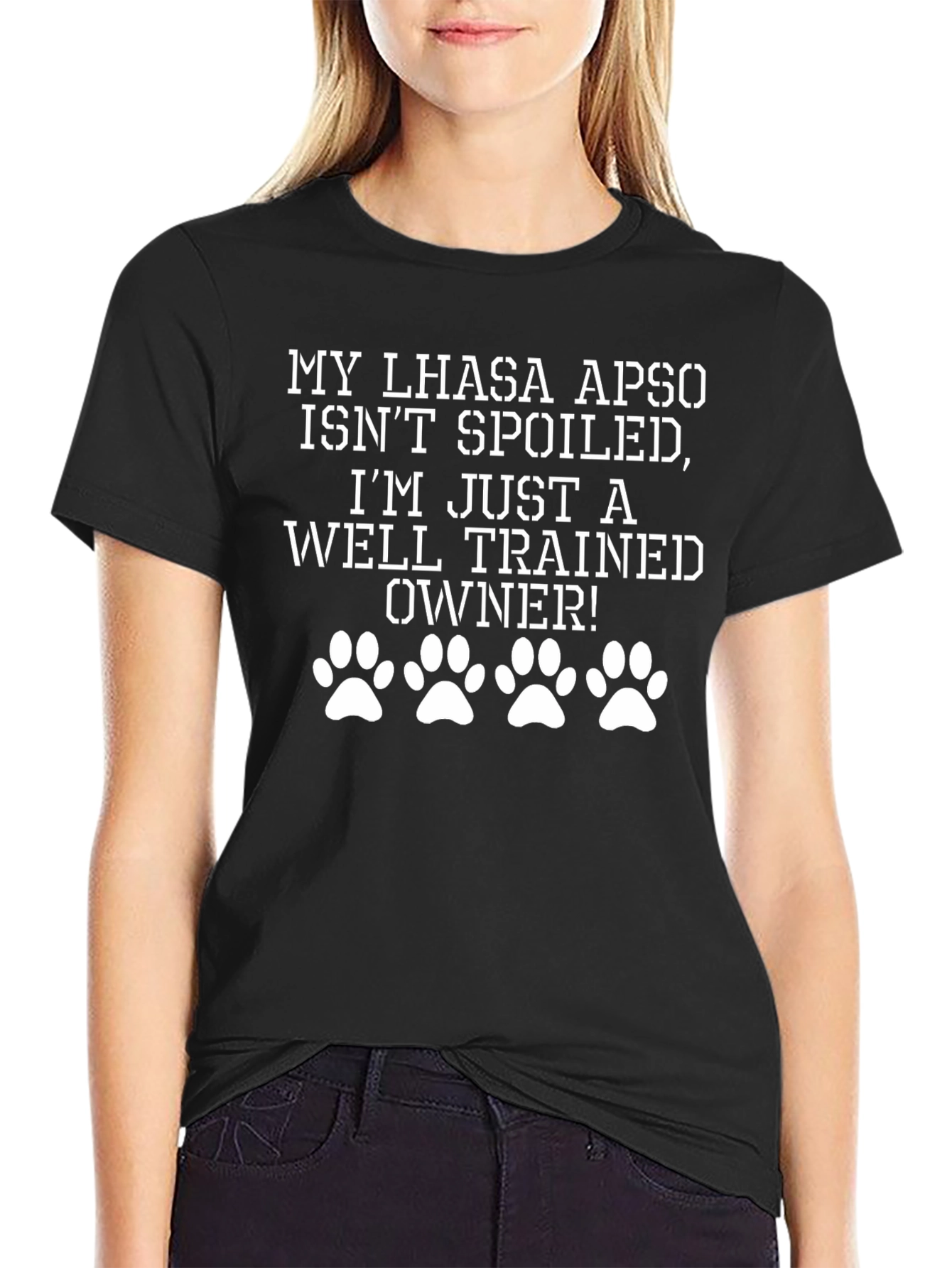 Lhasa Apso Well Trained Owner T-Shirt