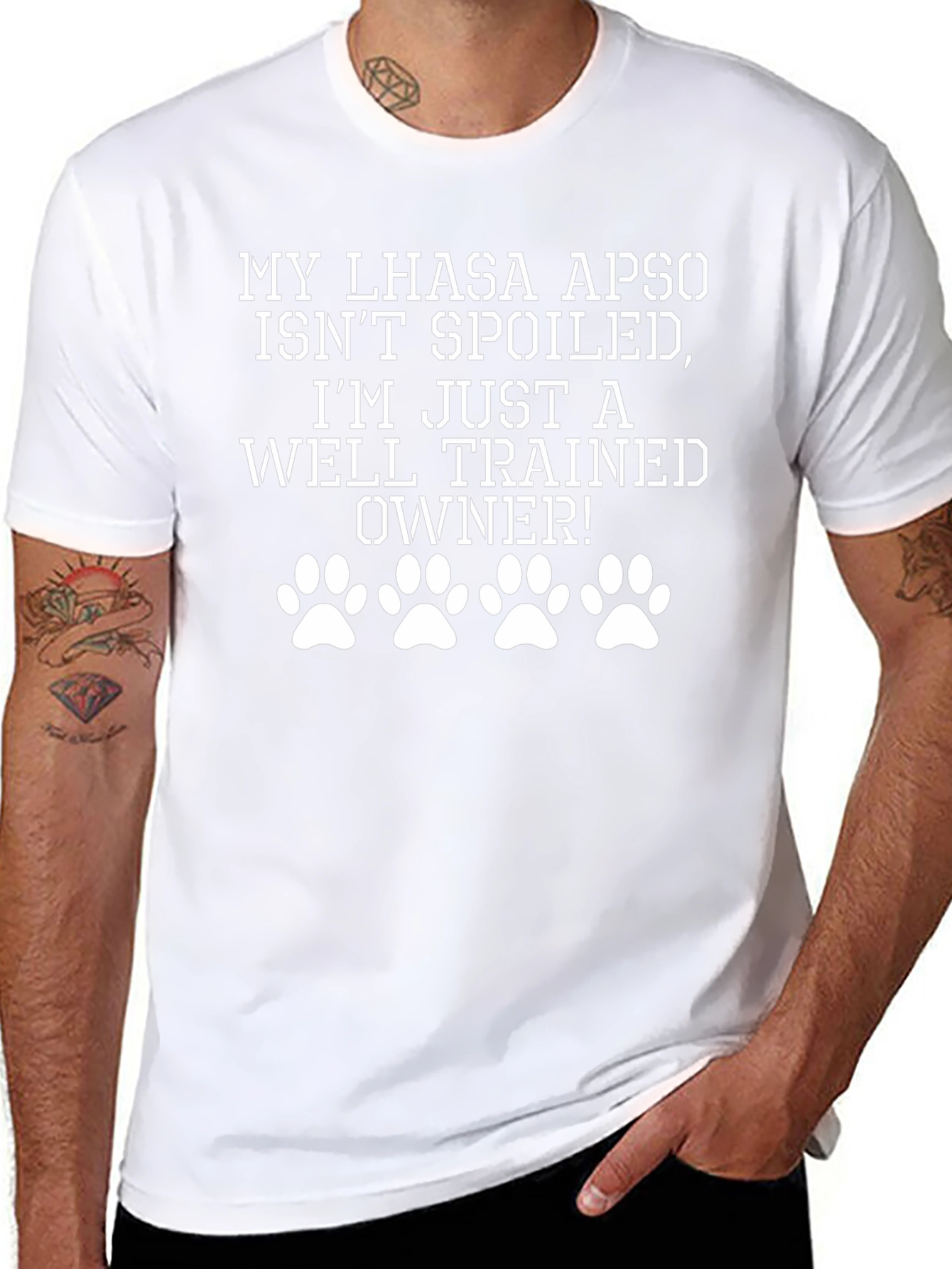 Lhasa Apso Well Trained Owner T-Shirt