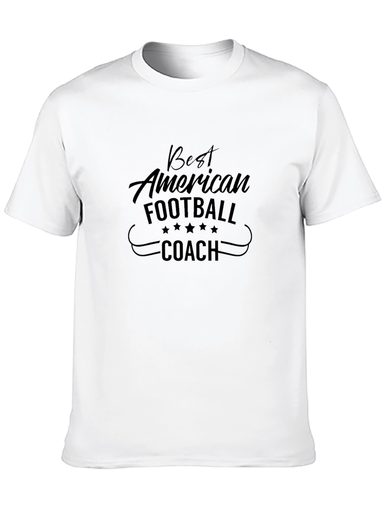 Best American Football Coach Graphic T-Shirt
