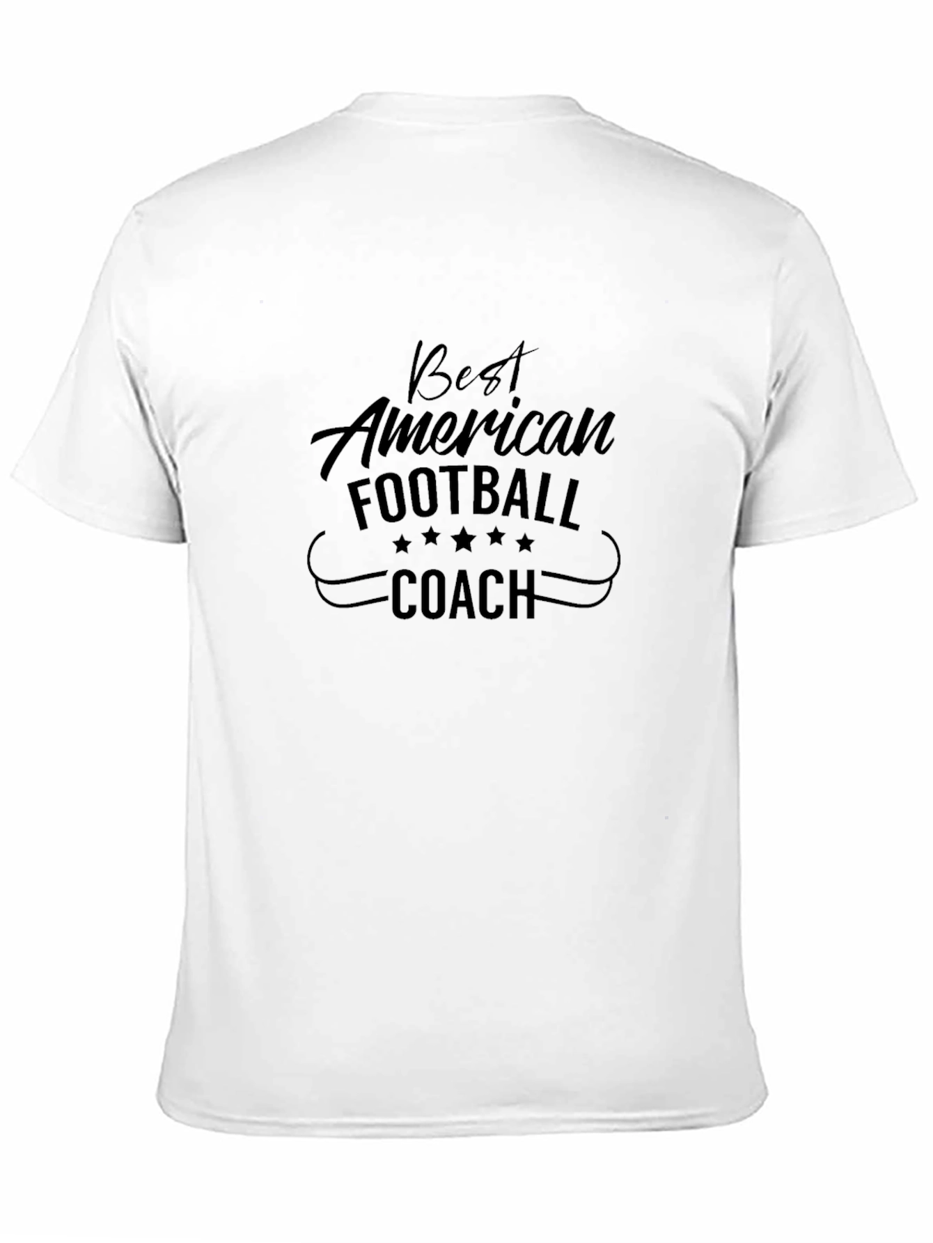 Best American Football Coach Graphic T-Shirt