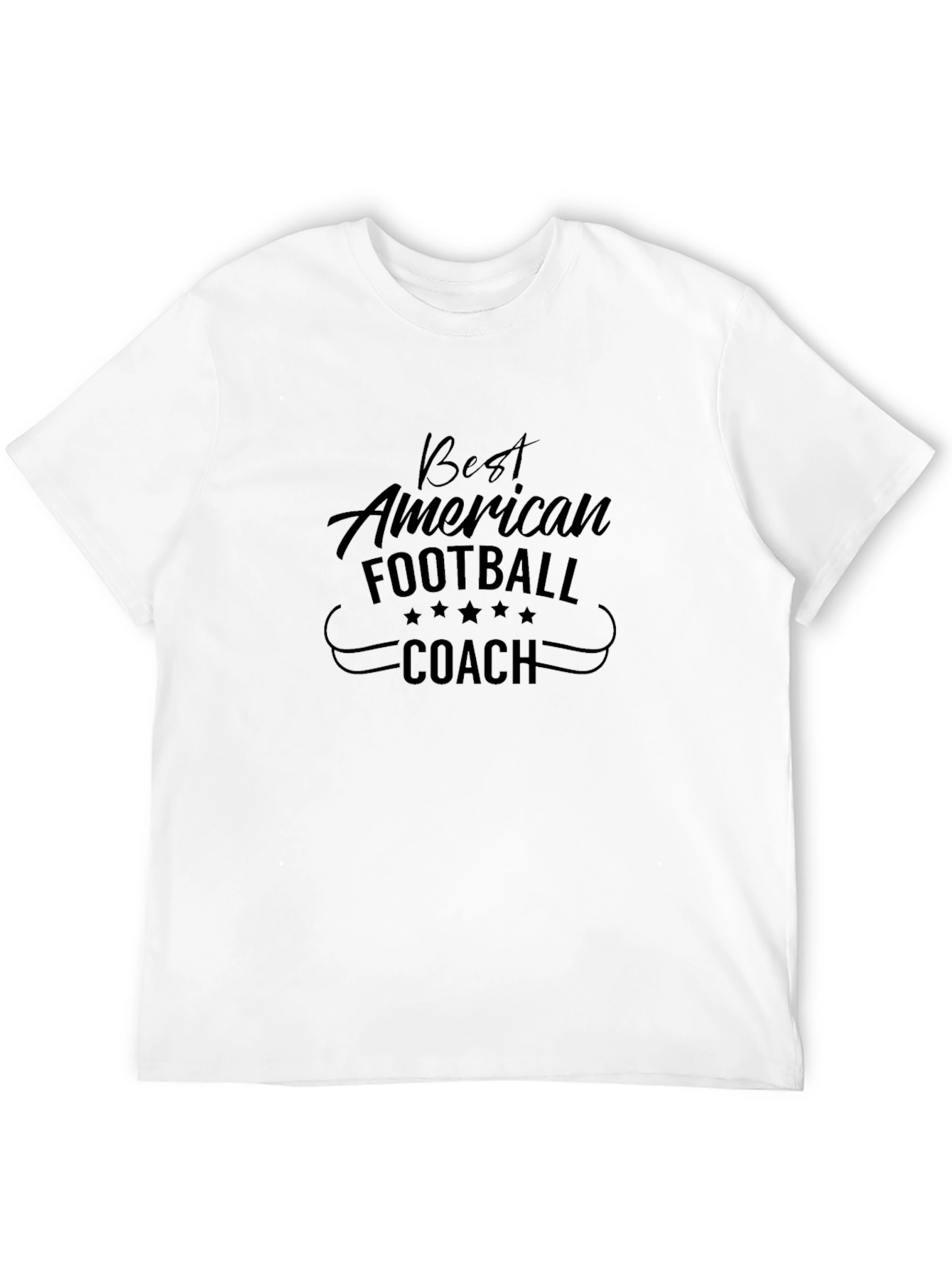 Best American Football Coach Graphic T-Shirt