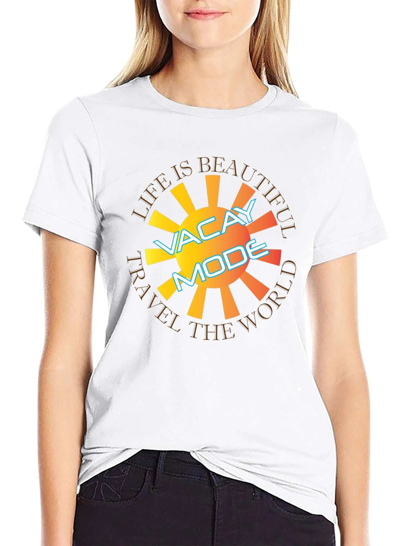 Vacay Mode Travel T-Shirt