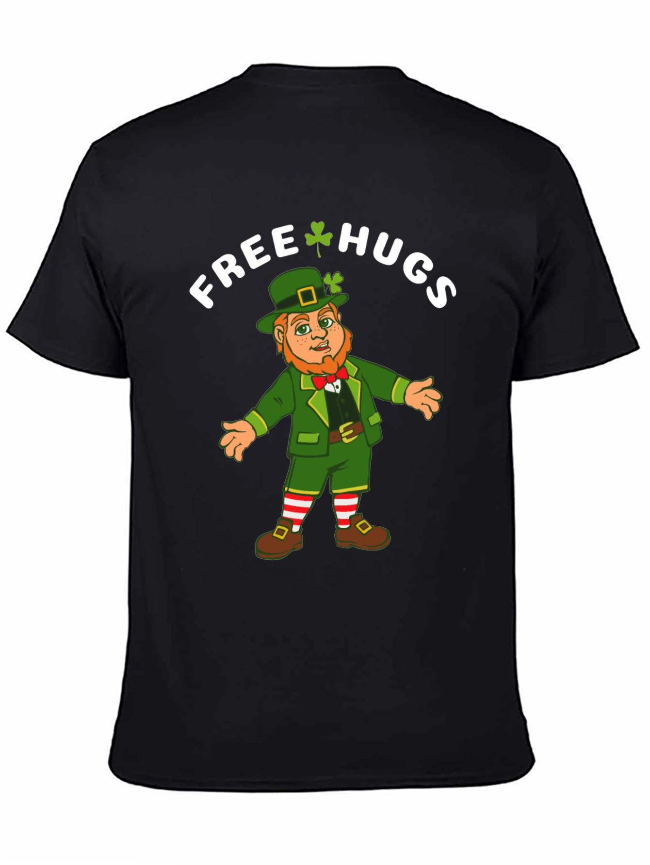St. Patricks Day Leprechaun Free Hugs T-Shirt
