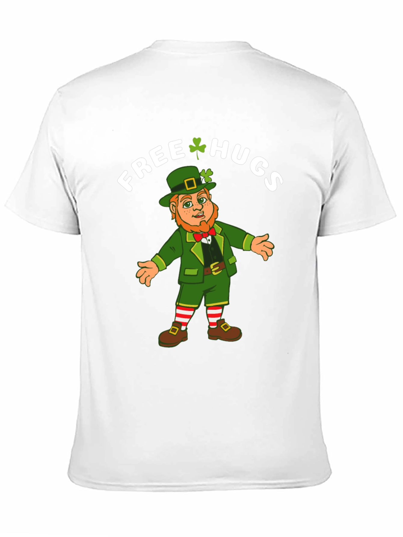 St. Patricks Day Leprechaun Free Hugs T-Shirt