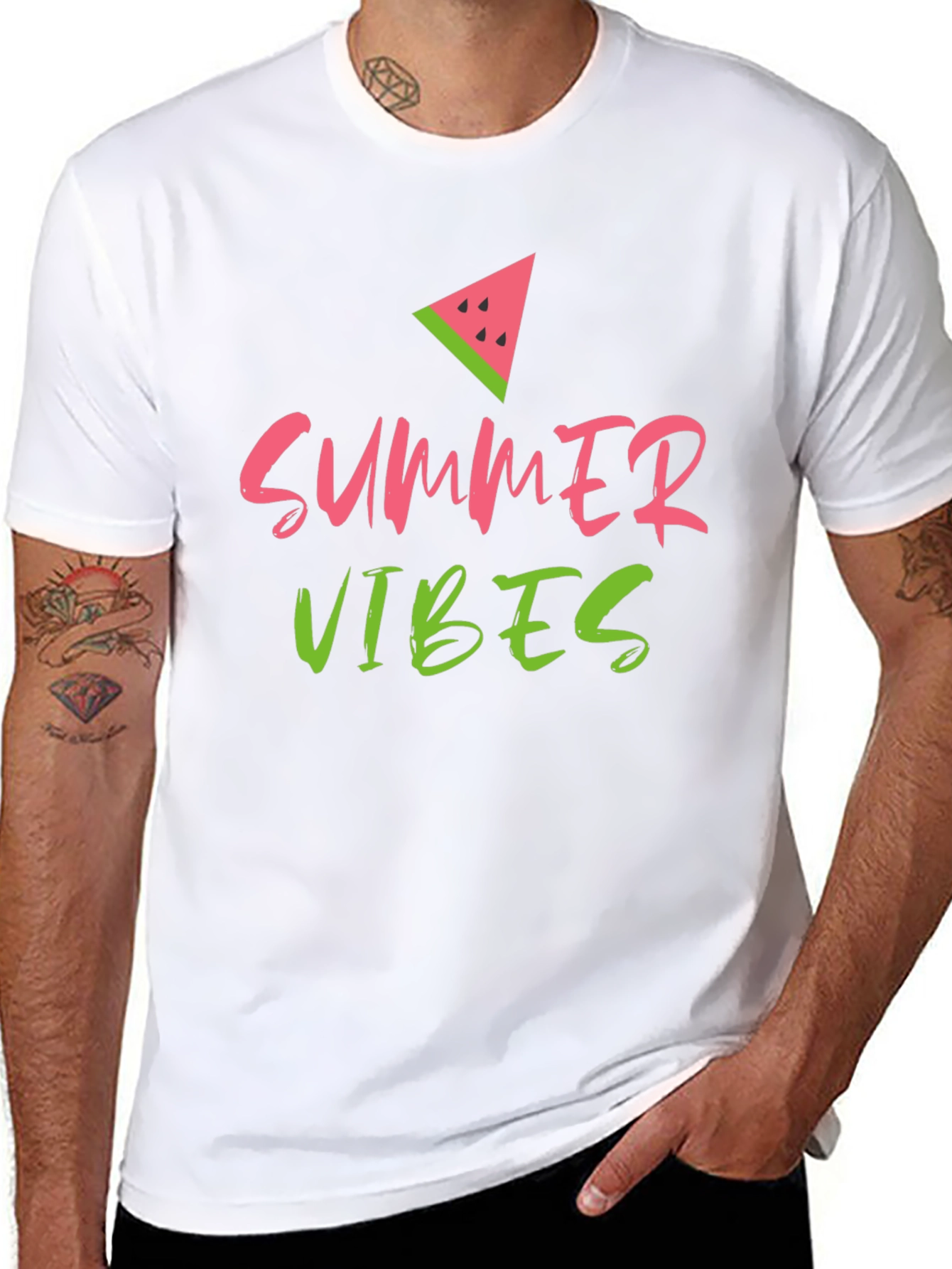 Summer Vibes T-Shirt - Trendy Graphic Tee