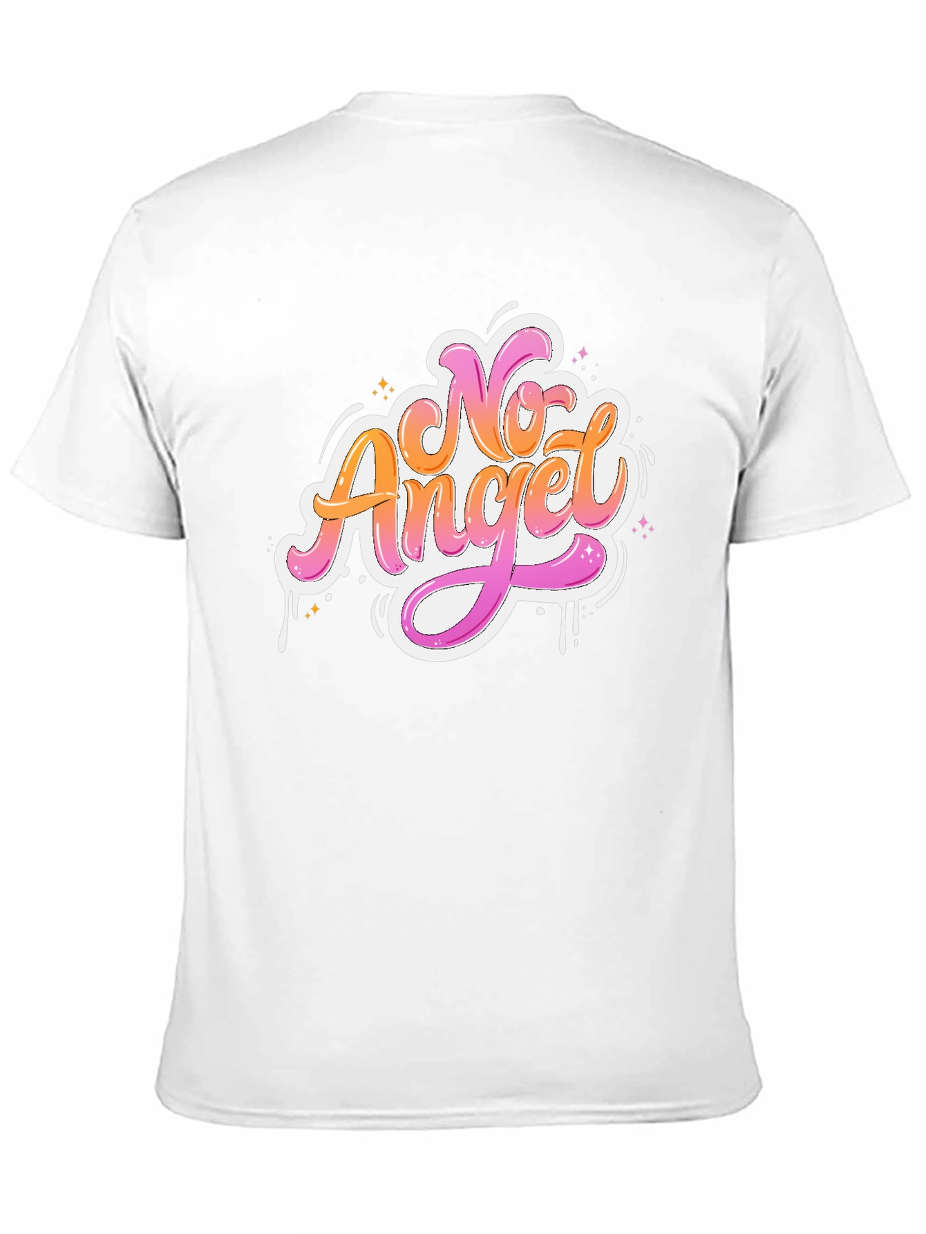 No Angel Graphic Tee - Trendy Unisex T-Shirt