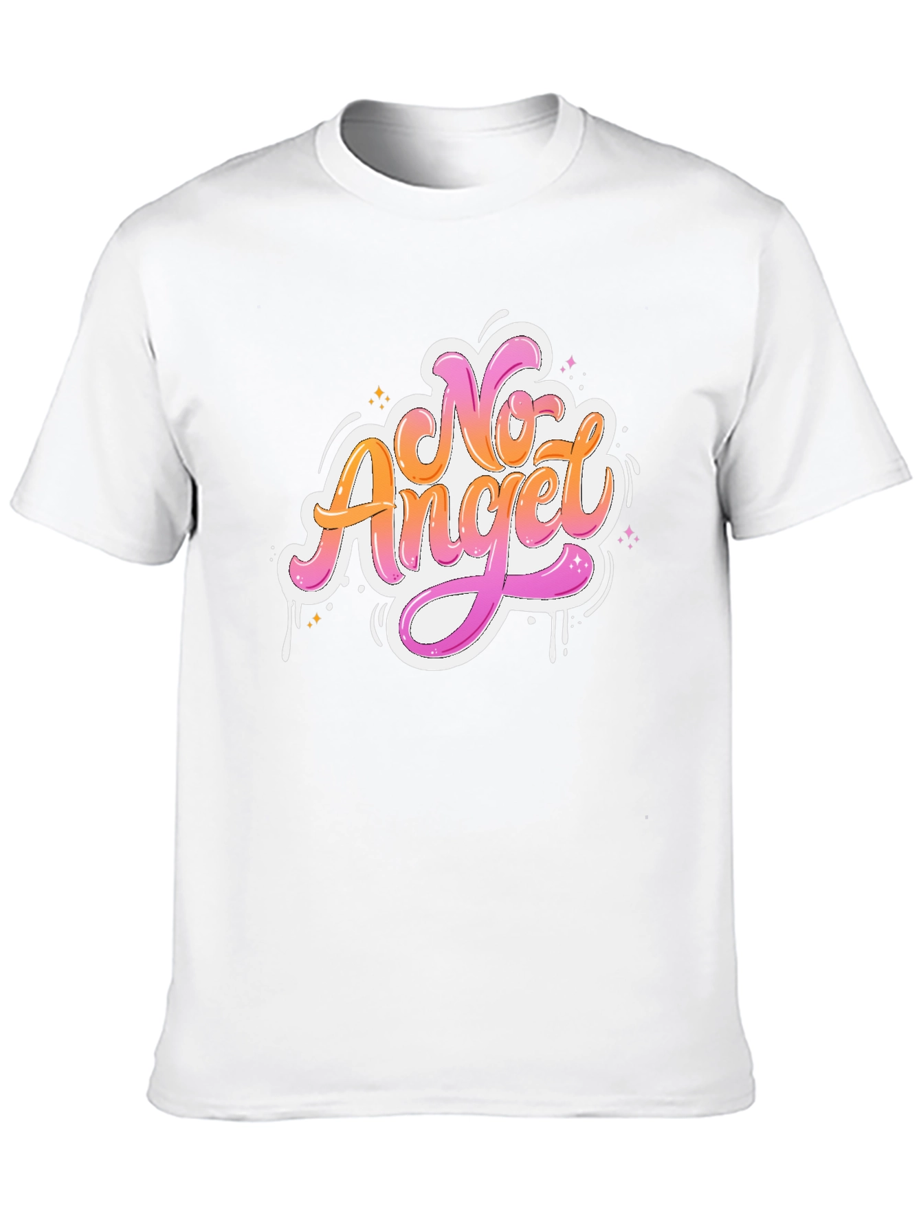 No Angel Graphic Tee - Trendy Unisex T-Shirt