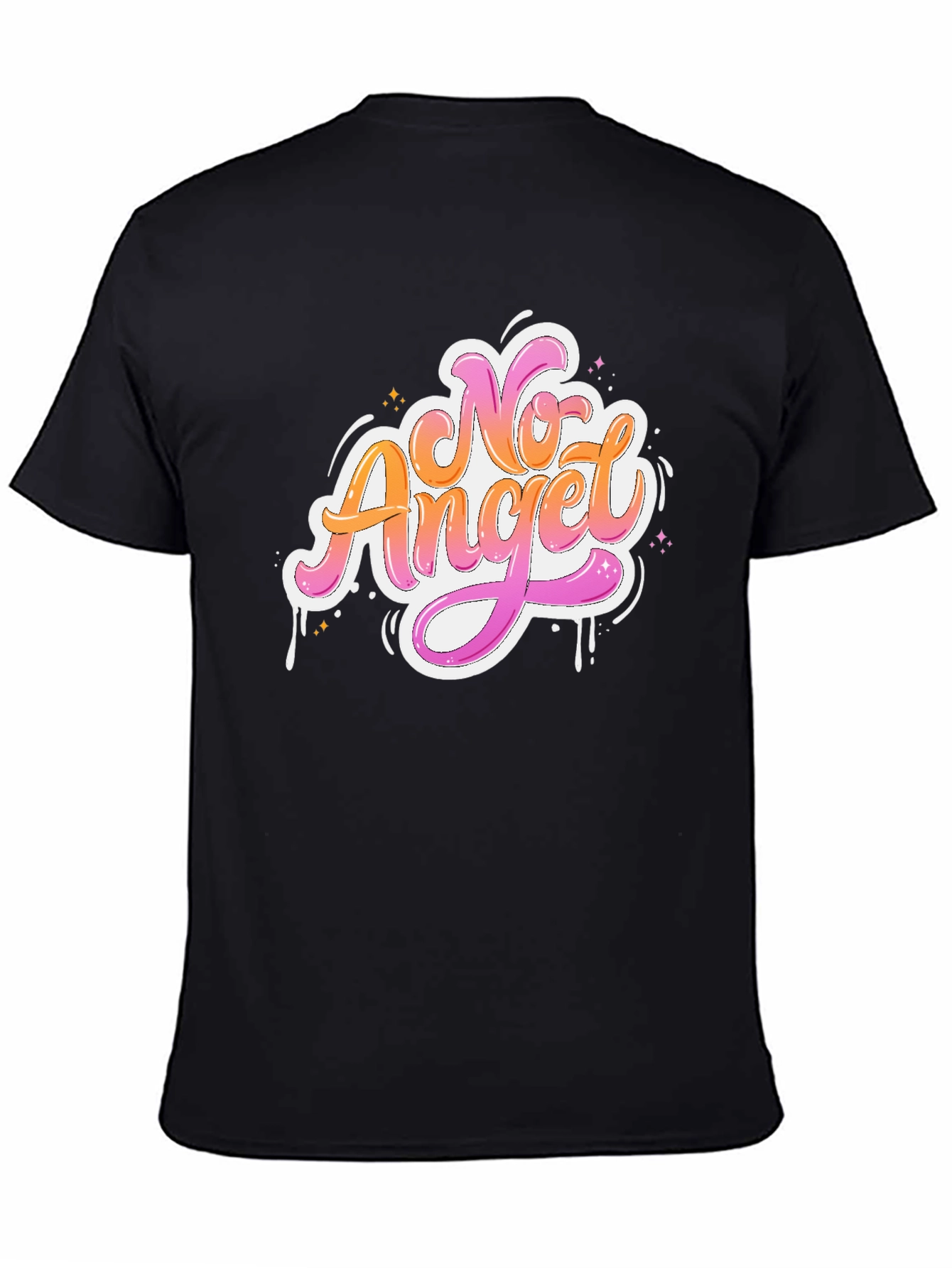No Angel Graphic Tee - Trendy Unisex T-Shirt